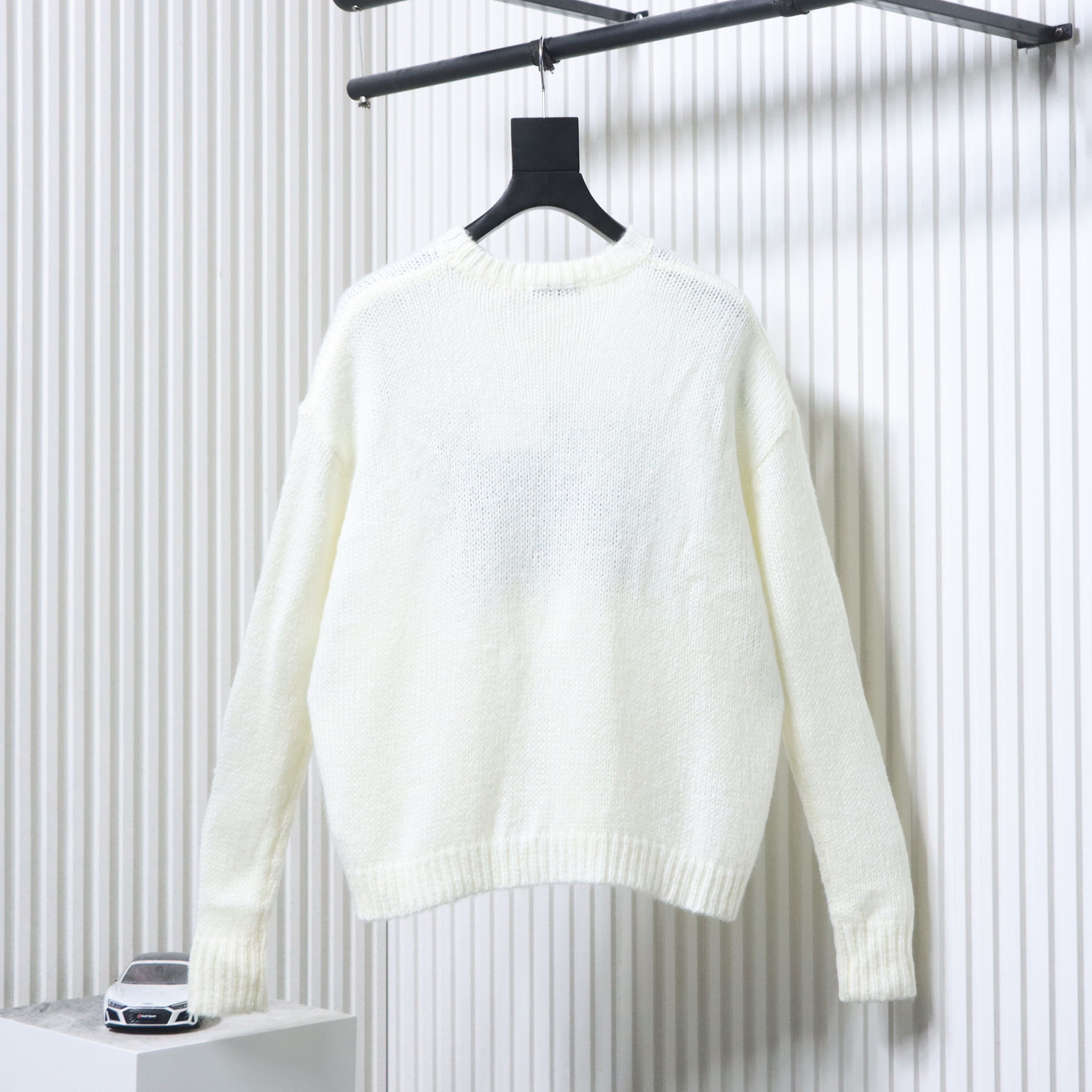Christian Dior Miss Dior Relaxed Knit Long Sleeve Sweater