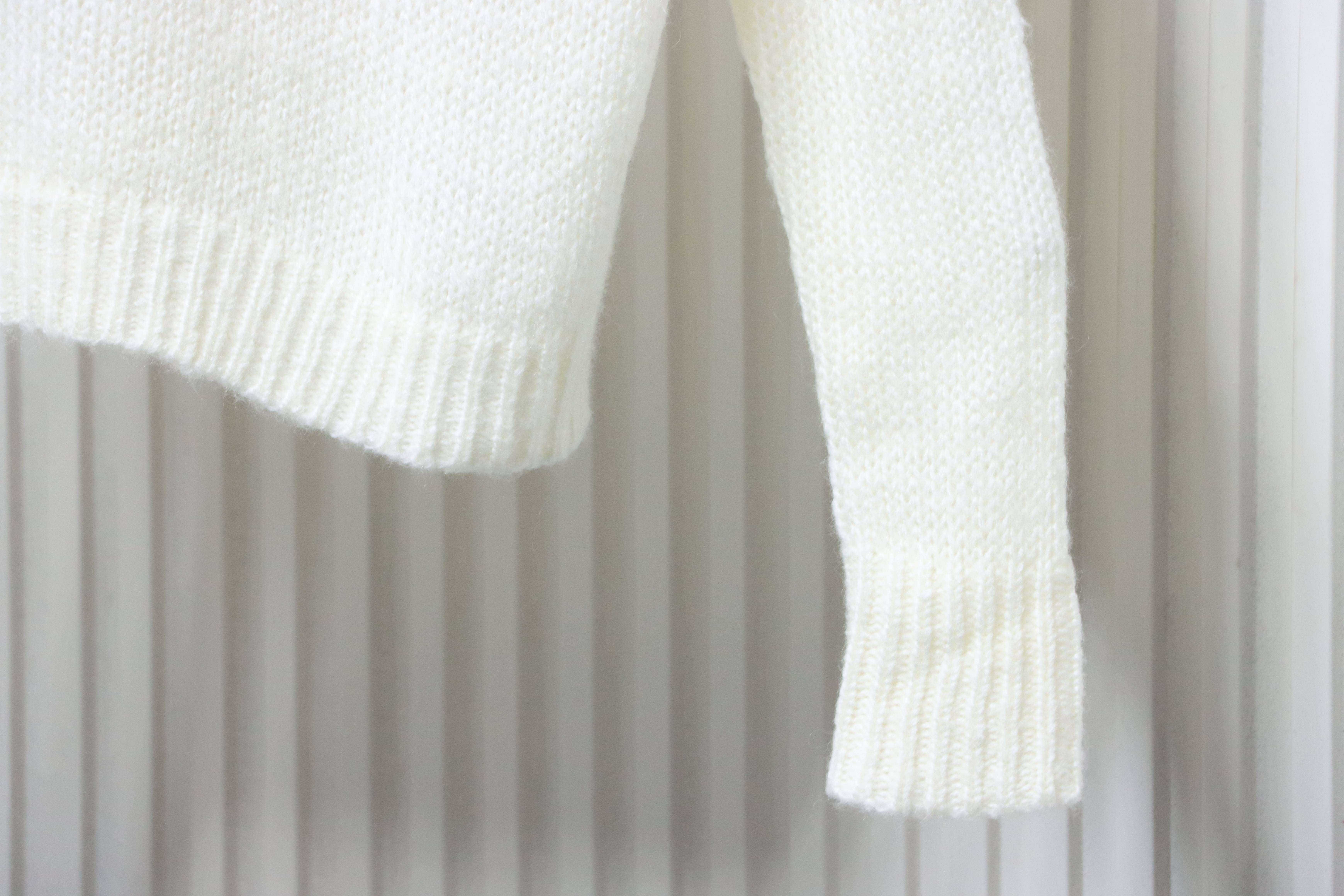 Christian Dior Miss Dior Relaxed Knit Long Sleeve Sweater
