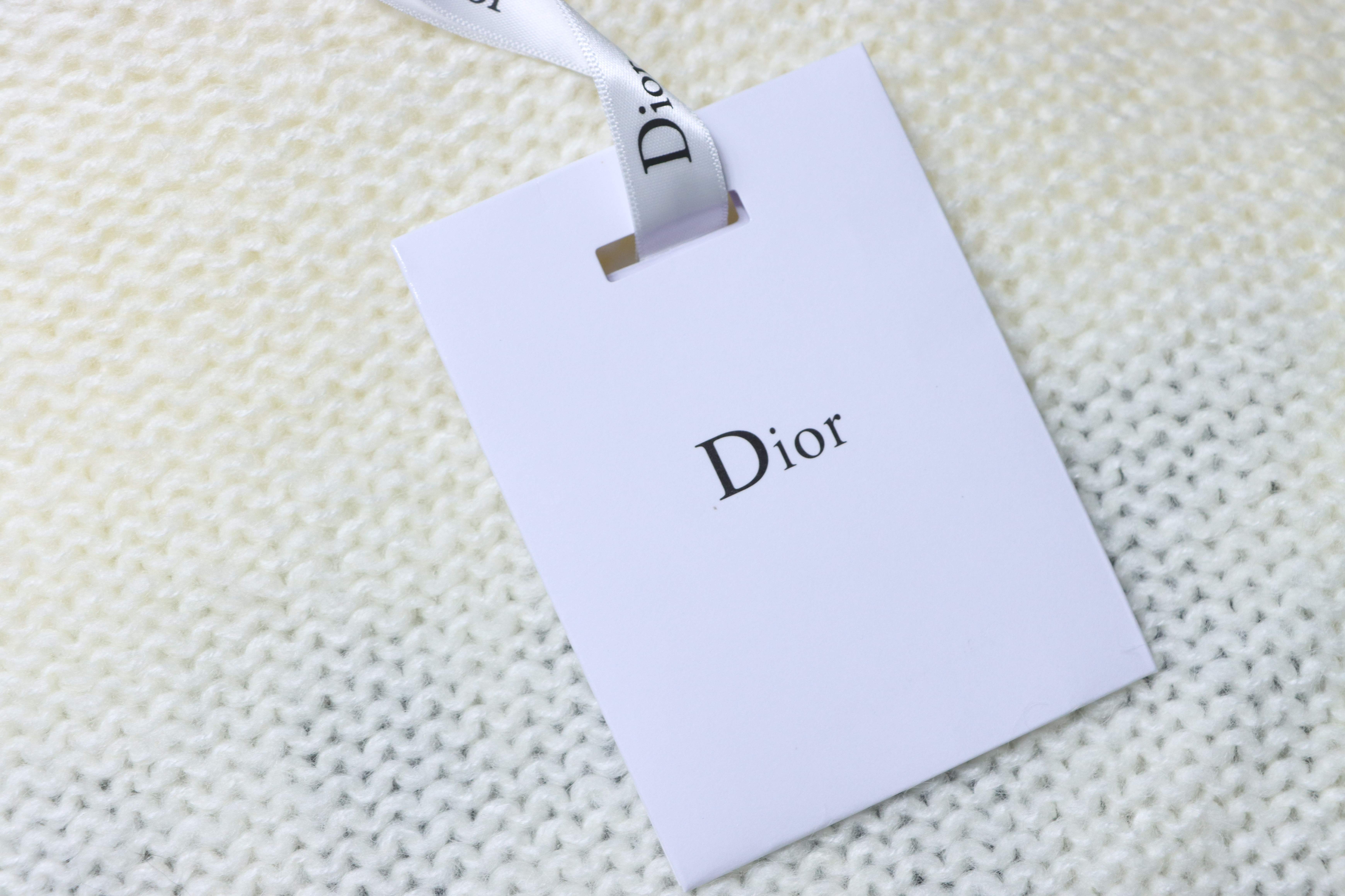 Christian Dior Miss Dior Relaxed Knit Long Sleeve Sweater