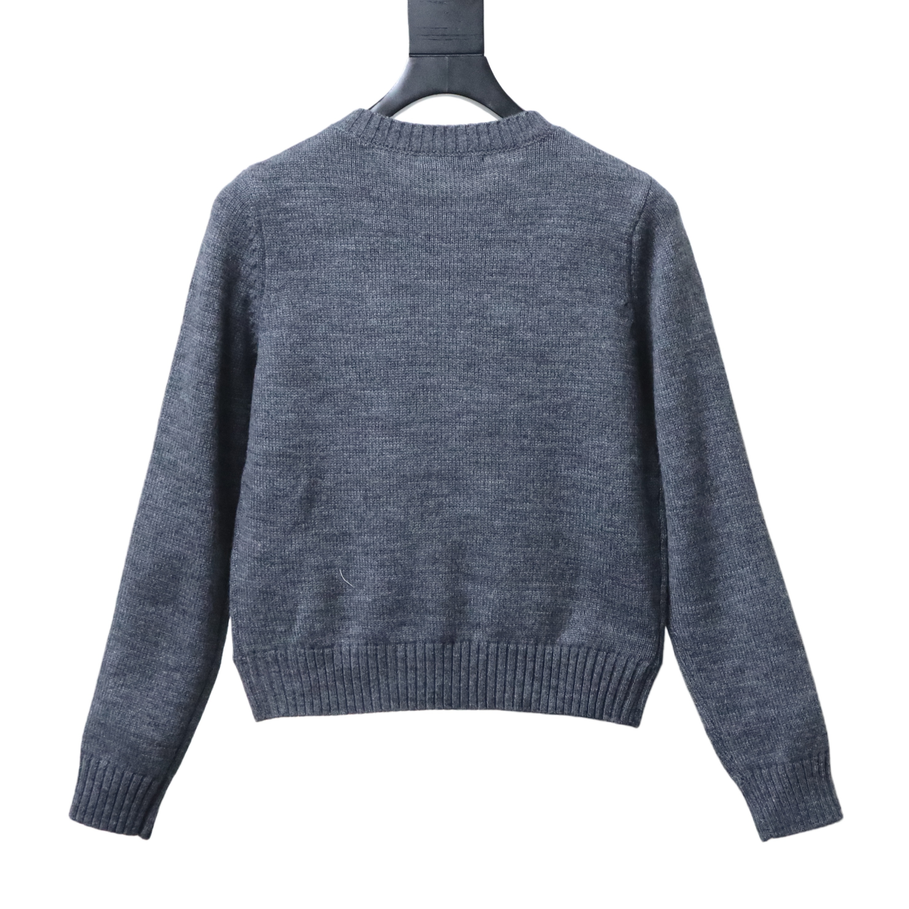 Christian Dior Star Fine Knit Long Sleeve Sweater