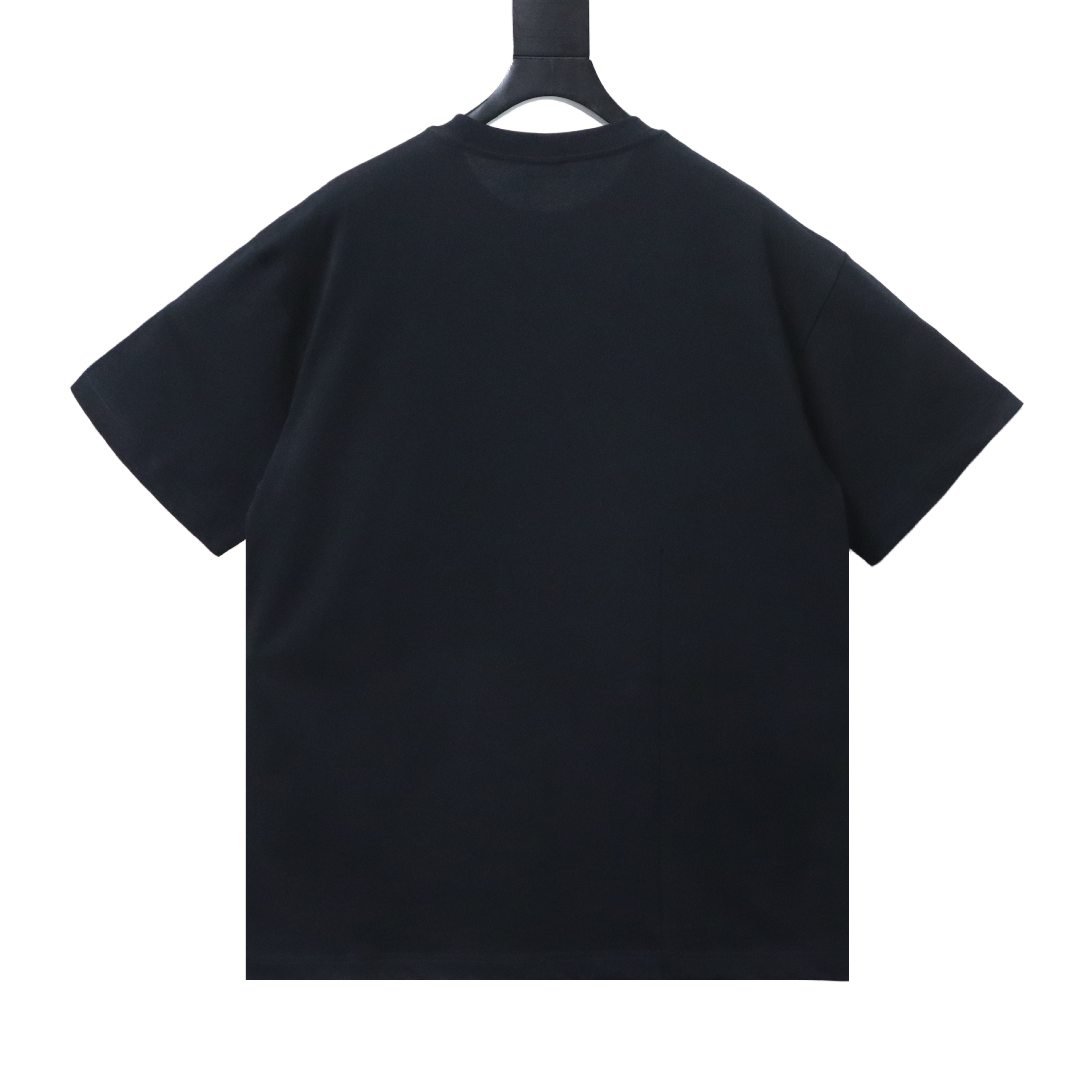 Dior 23SS Embroidered Silver Logo Short Sleeve T-Shirt