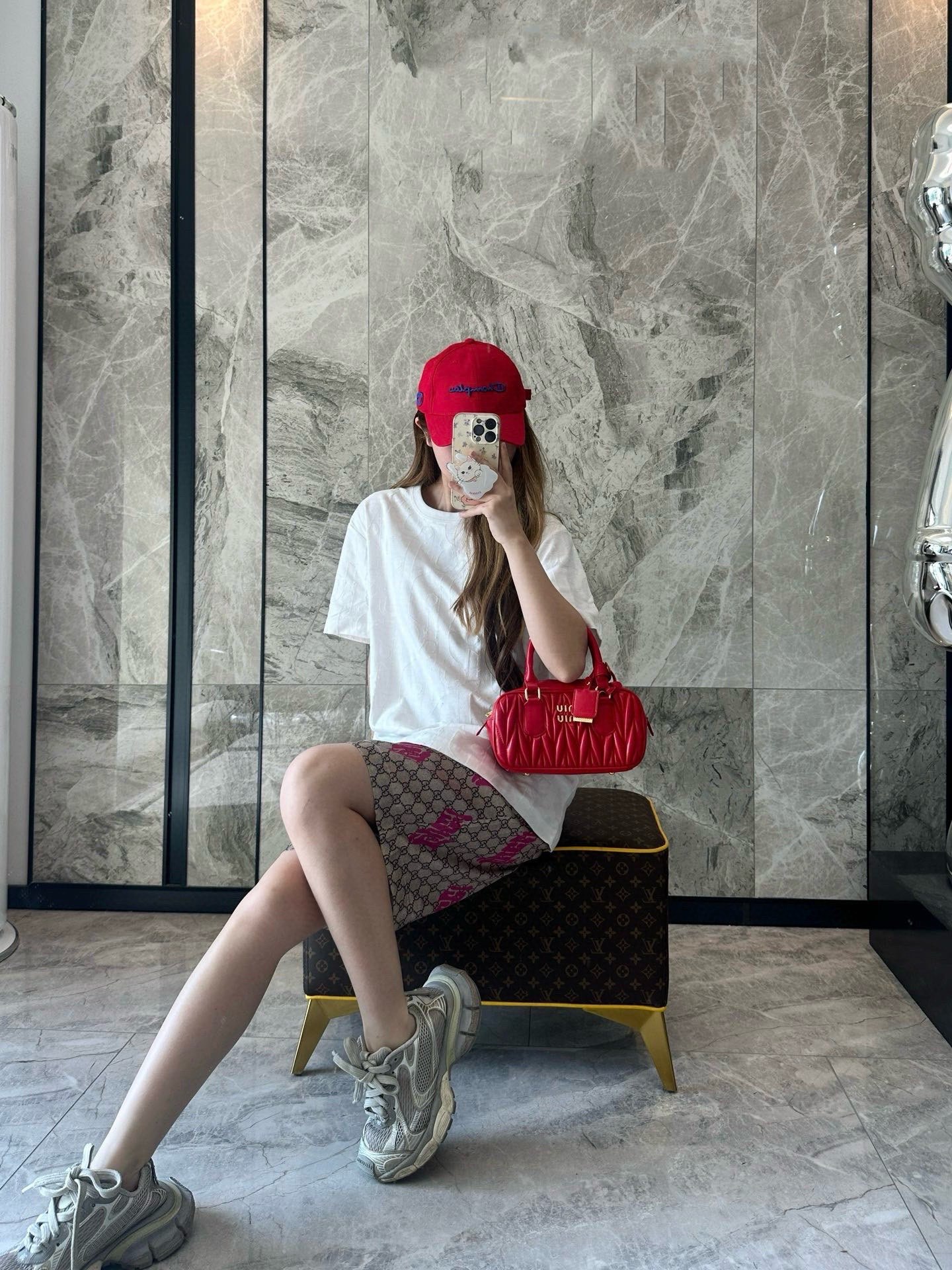 Dior 25SS All Over Monogram Jacquard Short Sleeve T-Shirt