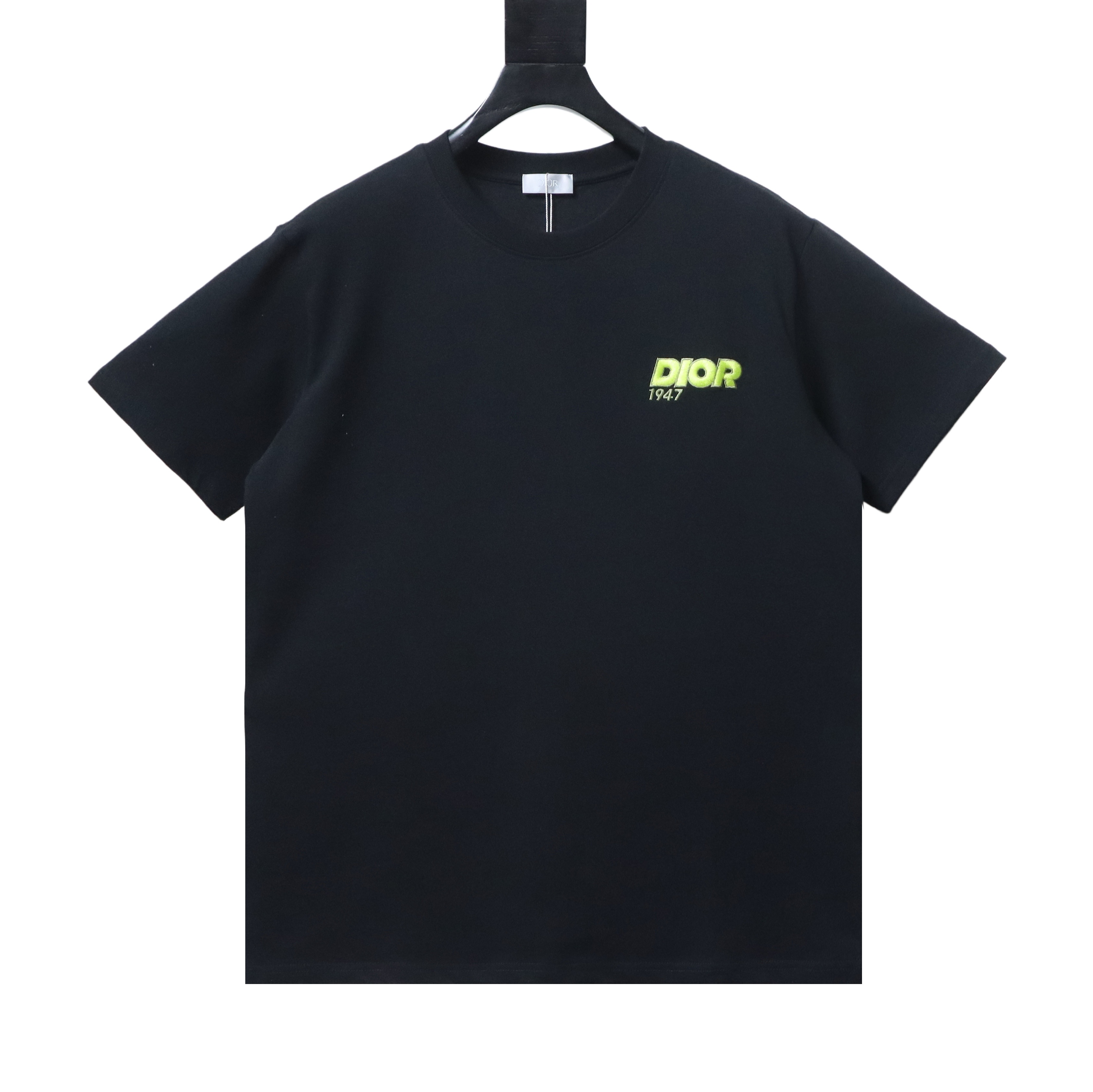 Dior 26SS 1947 Embroidered Letter Short Sleeve T-Shirt