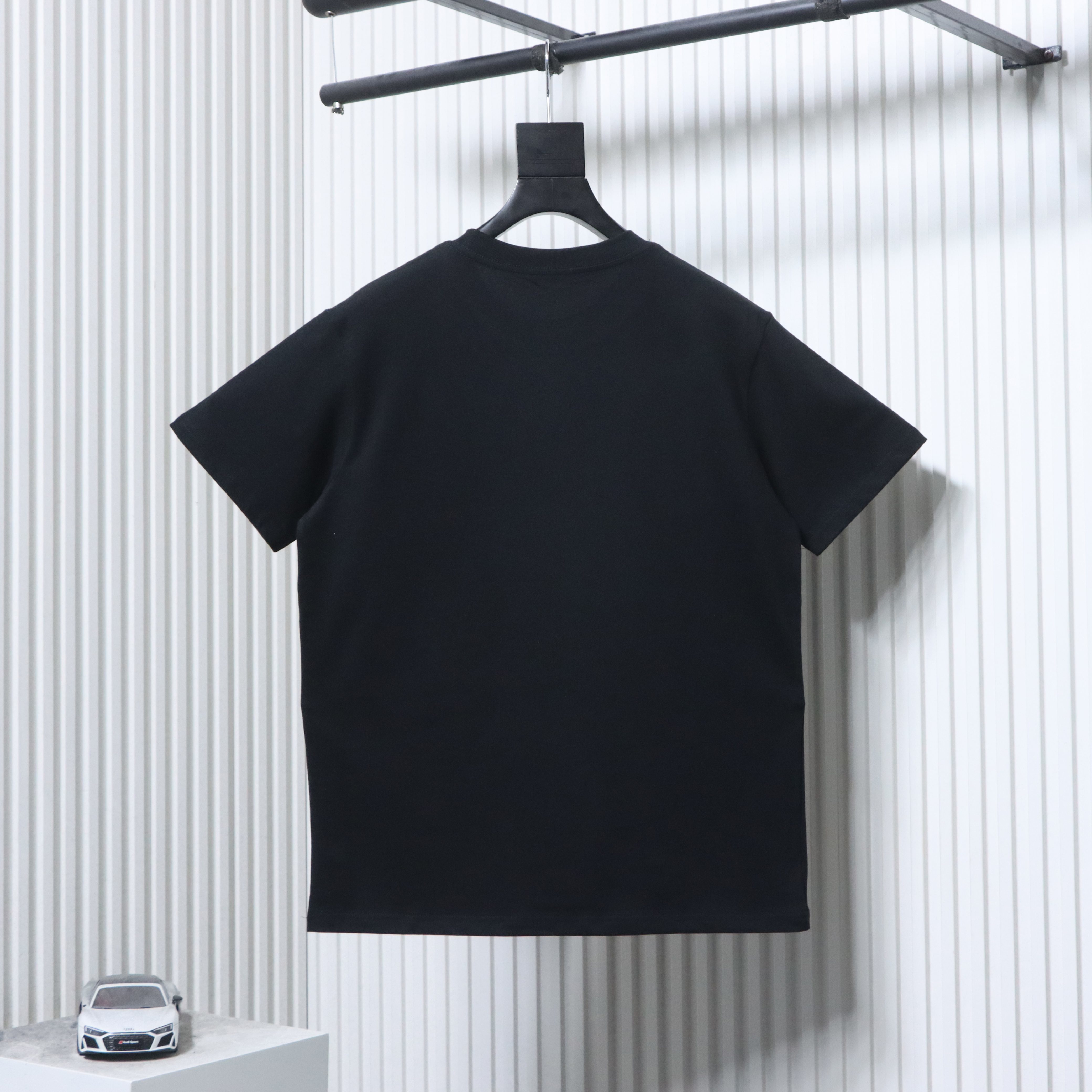Dior 26SS 1947 Embroidered Letter Short Sleeve T-Shirt