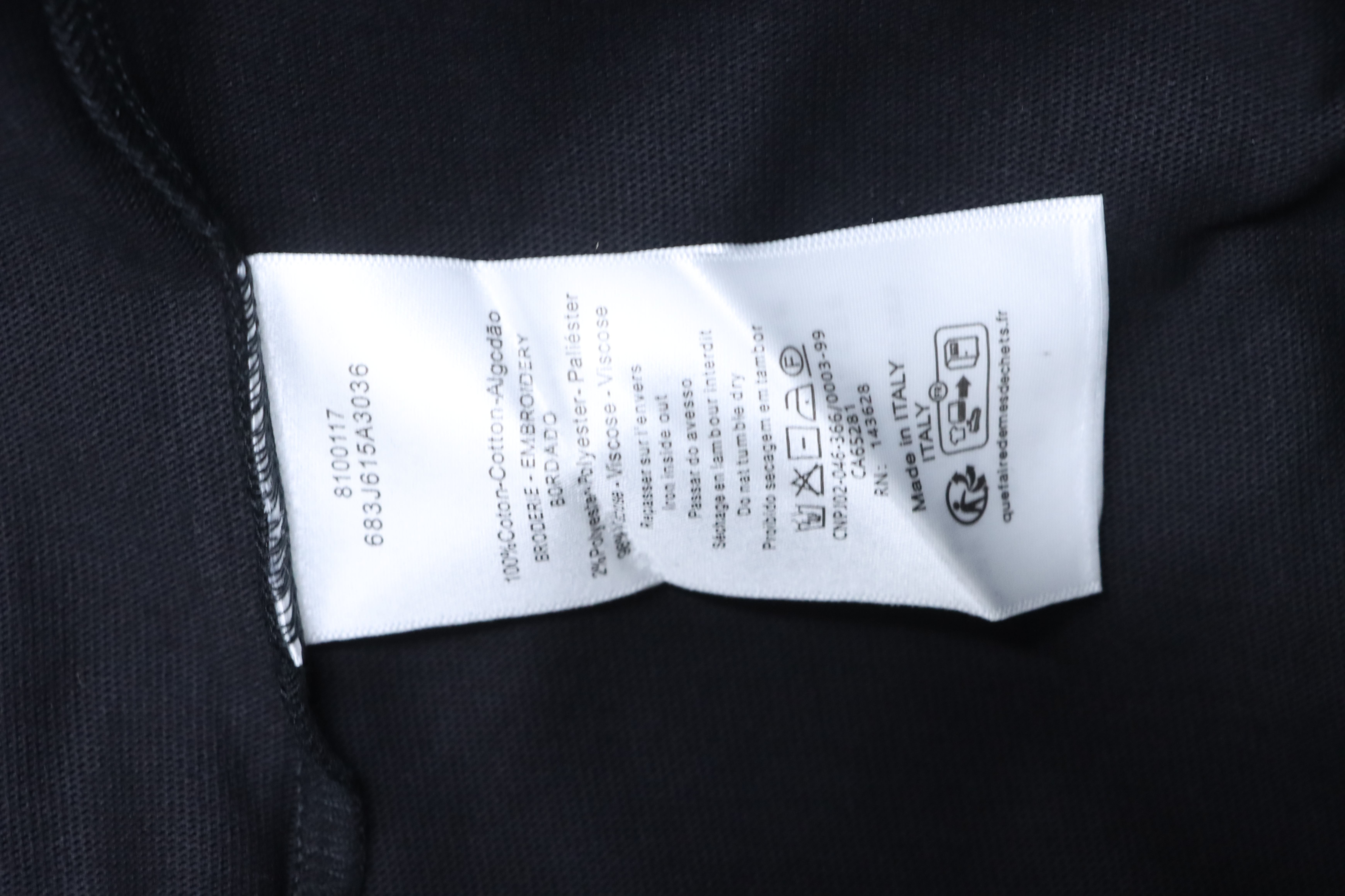 Dior 26SS All Over Clover Embroidered Short Sleeve T-Shirt
