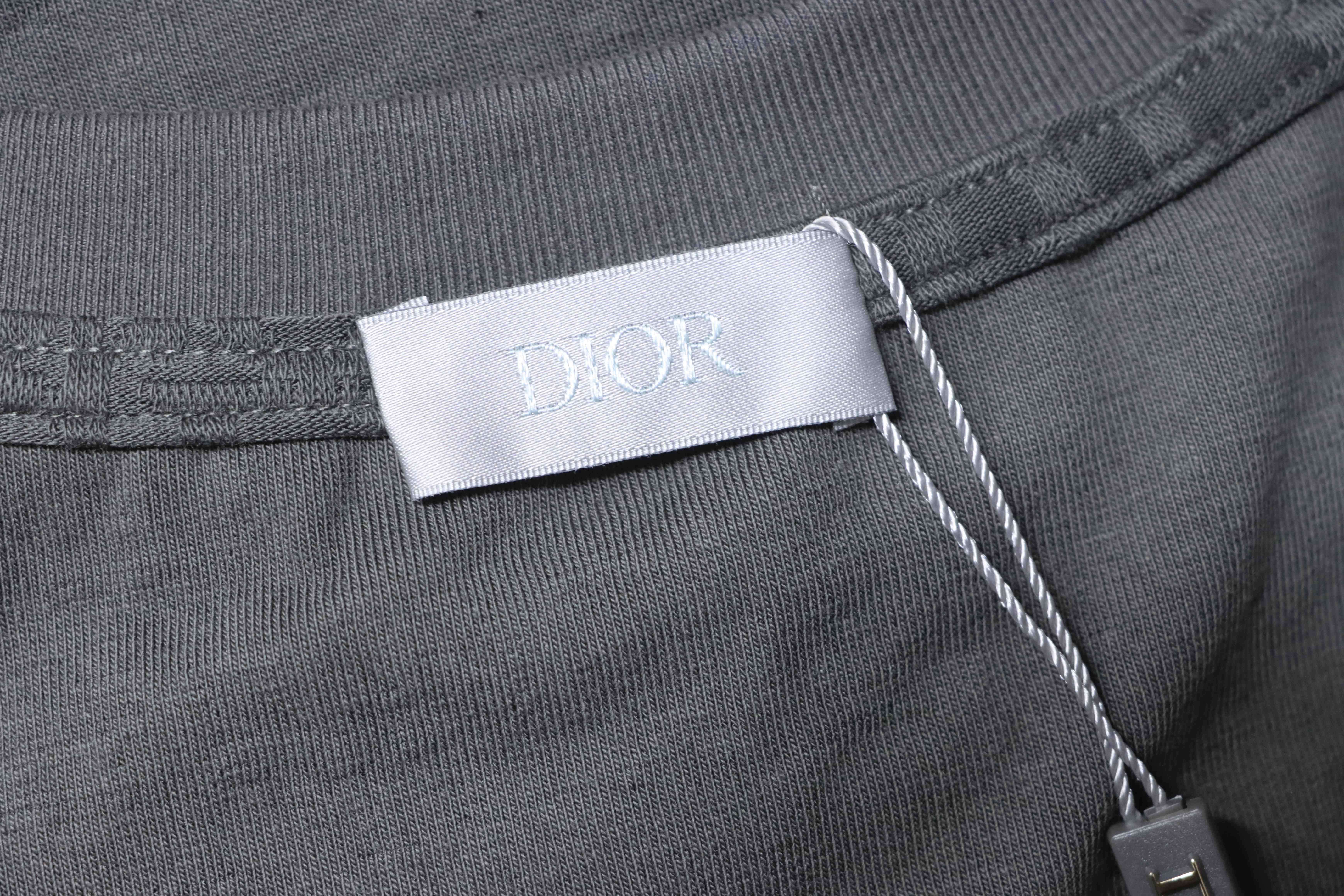 Dior 26SS All Over Monogram Jacquard Short Sleeve T-Shirt