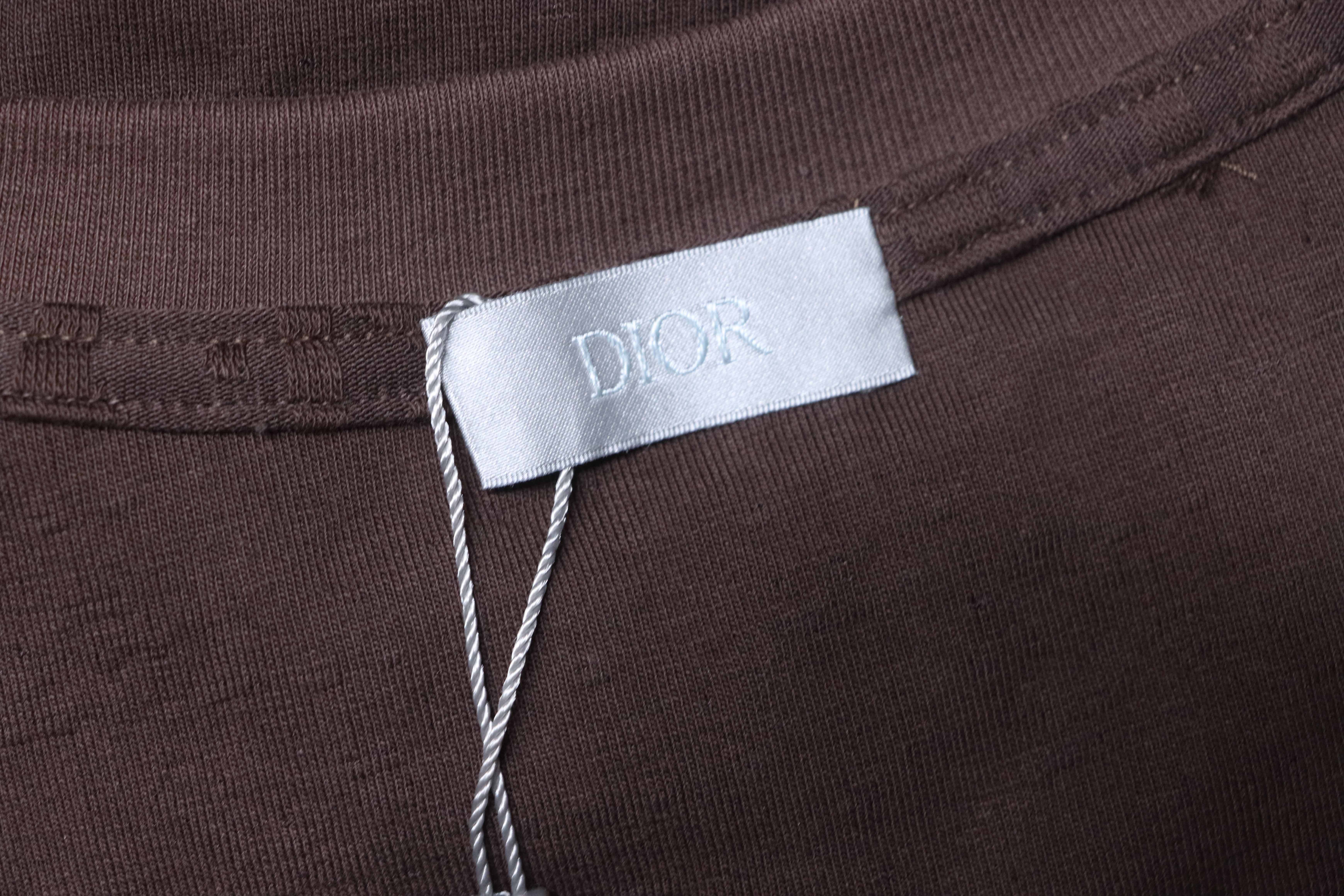 Dior 26SS All Over Monogram Jacquard Short Sleeve T-Shirt