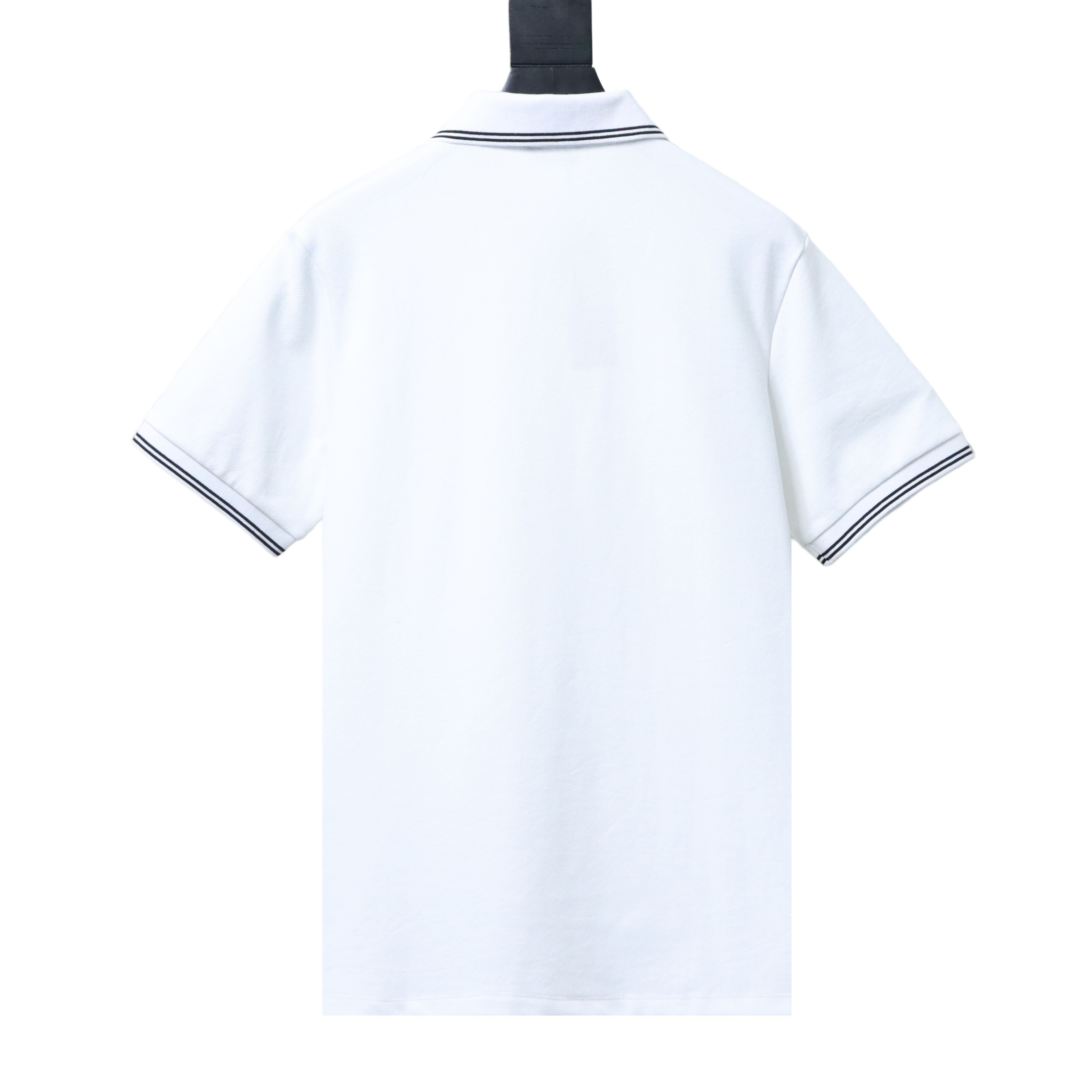 Dior 26SS Contrast Trim CD Letter Embroidered Short Sleeve Polo