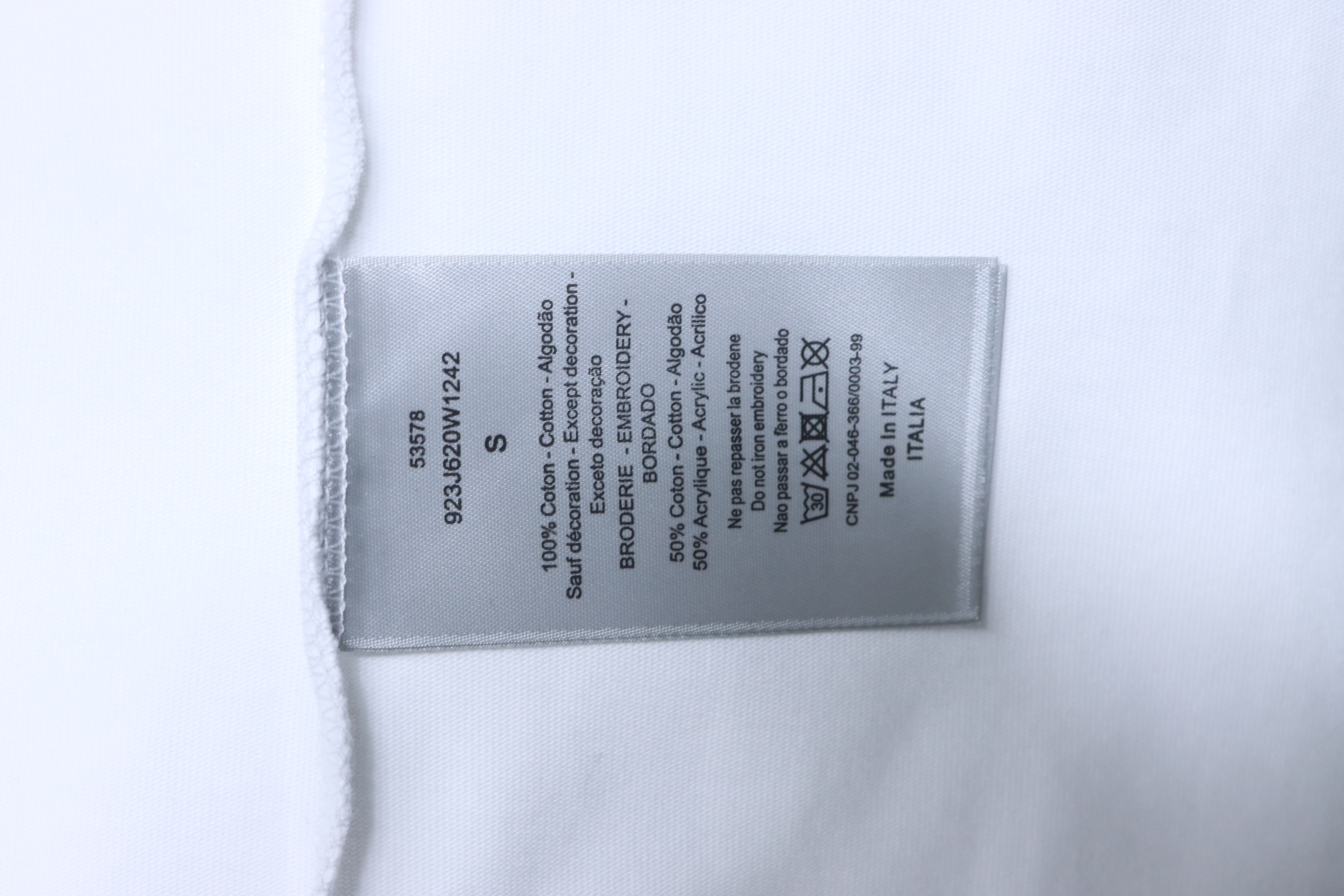 Dior 26SS Graffiti Letter Short Sleeve T-Shirt