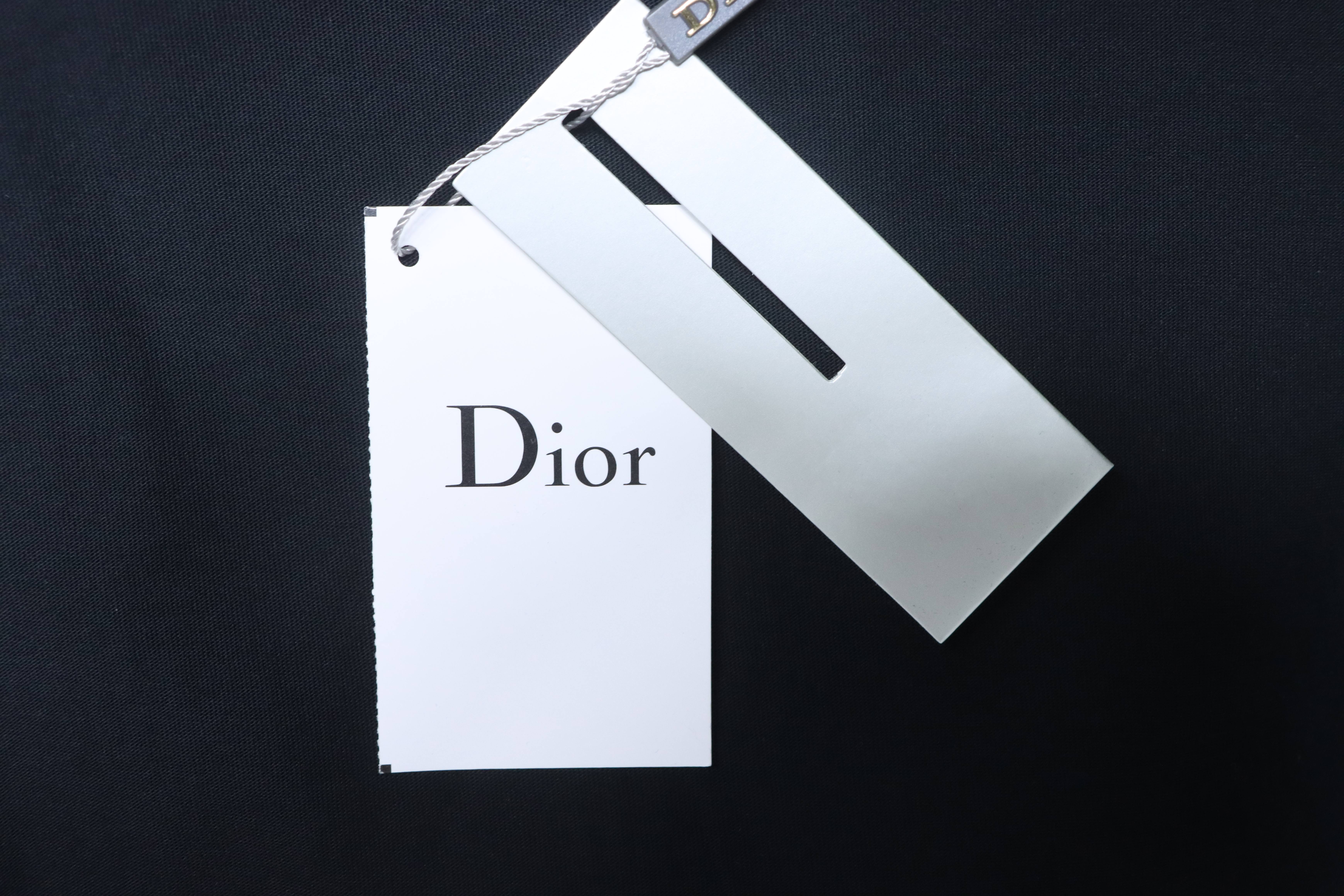 Dior 26SS Graffiti Letter Short Sleeve T-Shirt