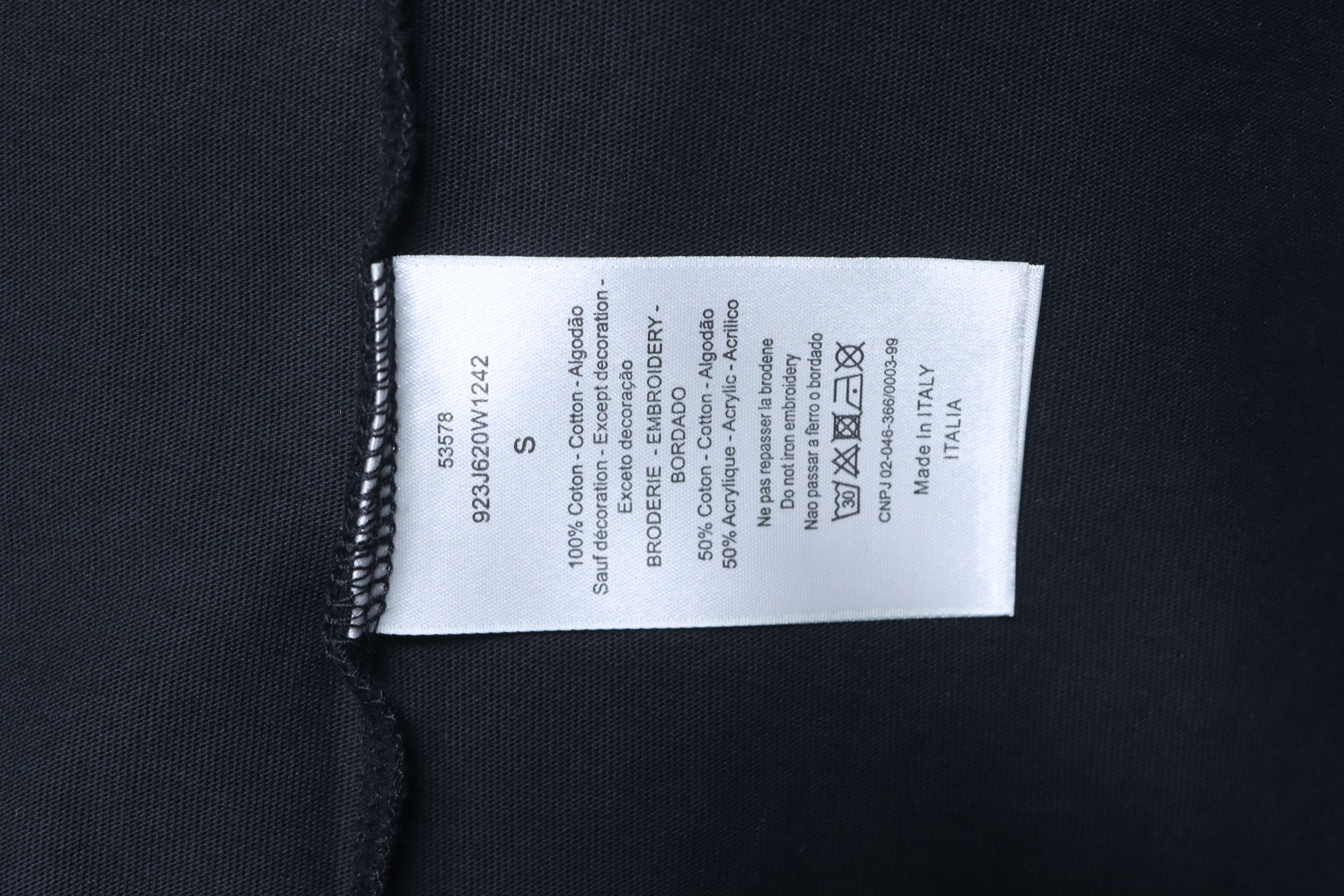 Dior 26SS Graffiti Letter Short Sleeve T-Shirt