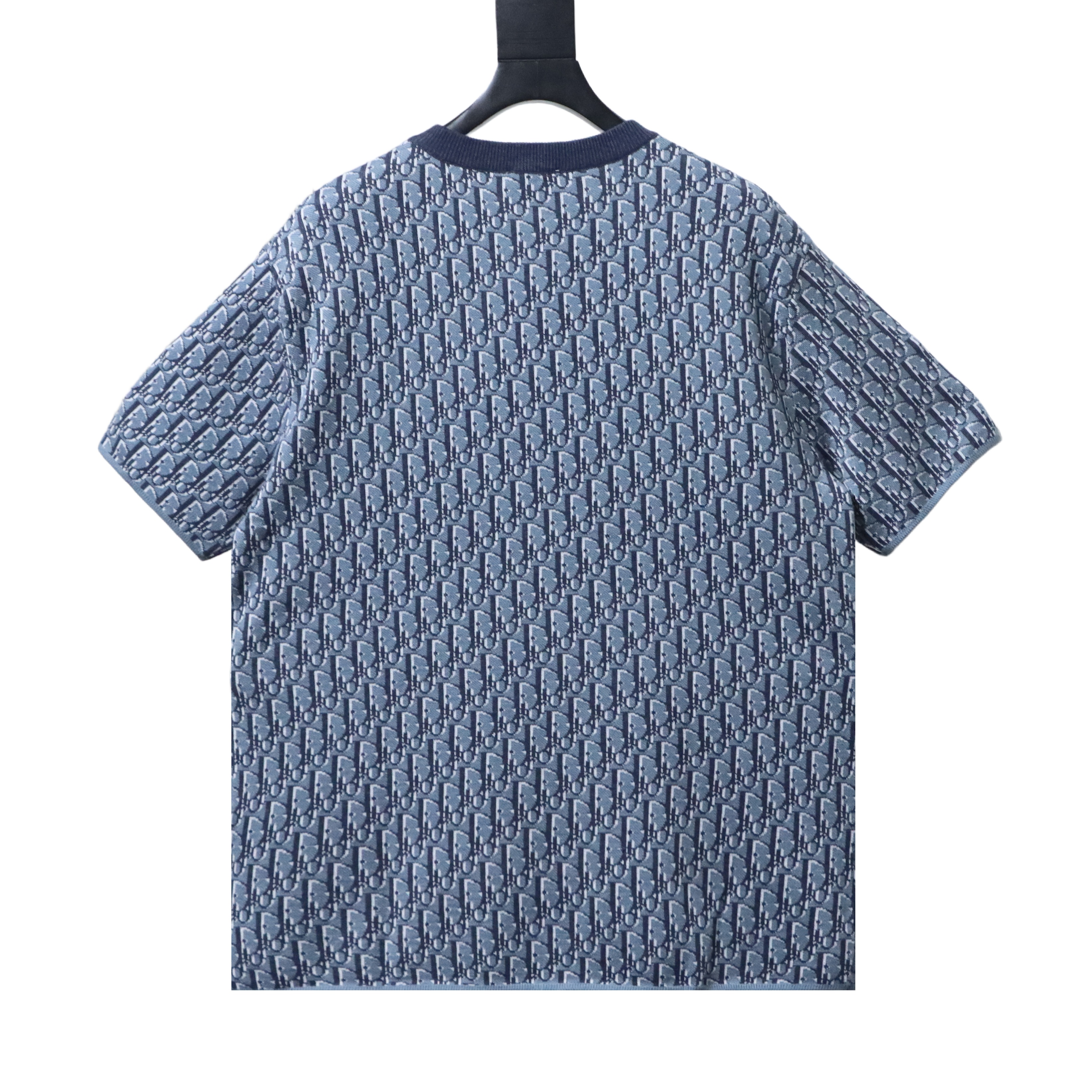 Dior 26SS Monogram Jacquard Knit Short Sleeve T-Shirt