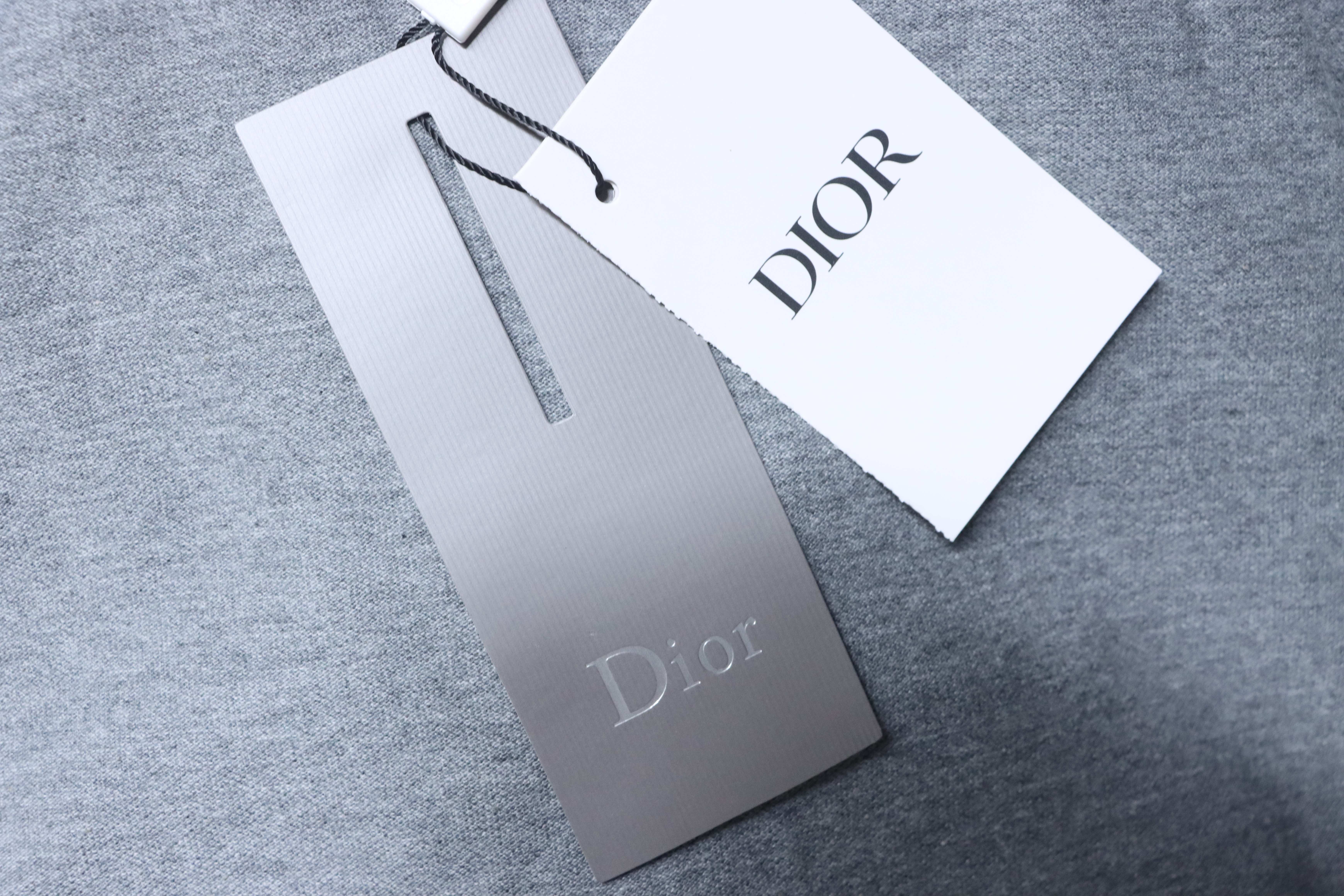 Dior 26SS Pocket Letter Embroidered Polo Short Sleeve