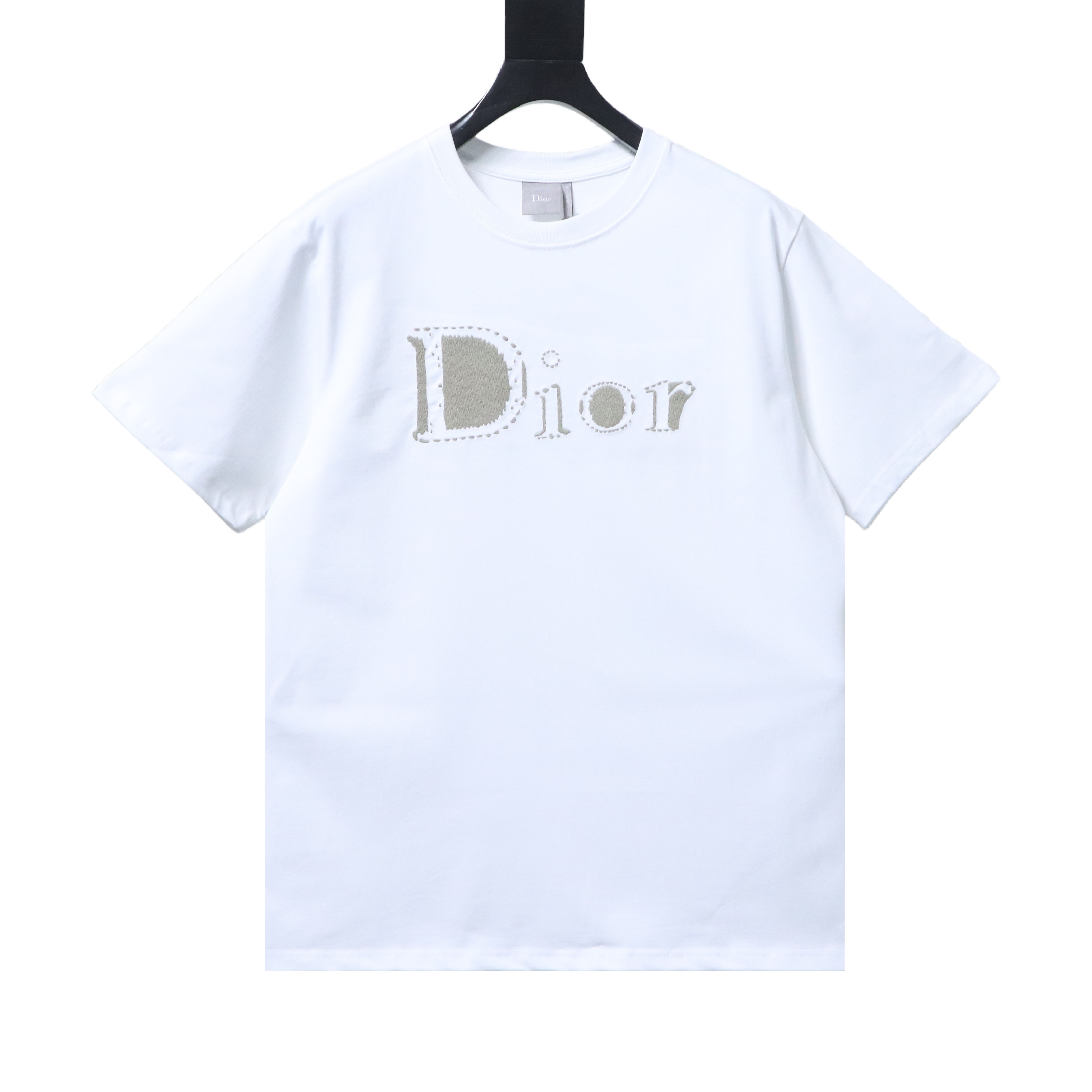 Dior 26SS Tatami Embroidered Short Sleeve T-Shirt