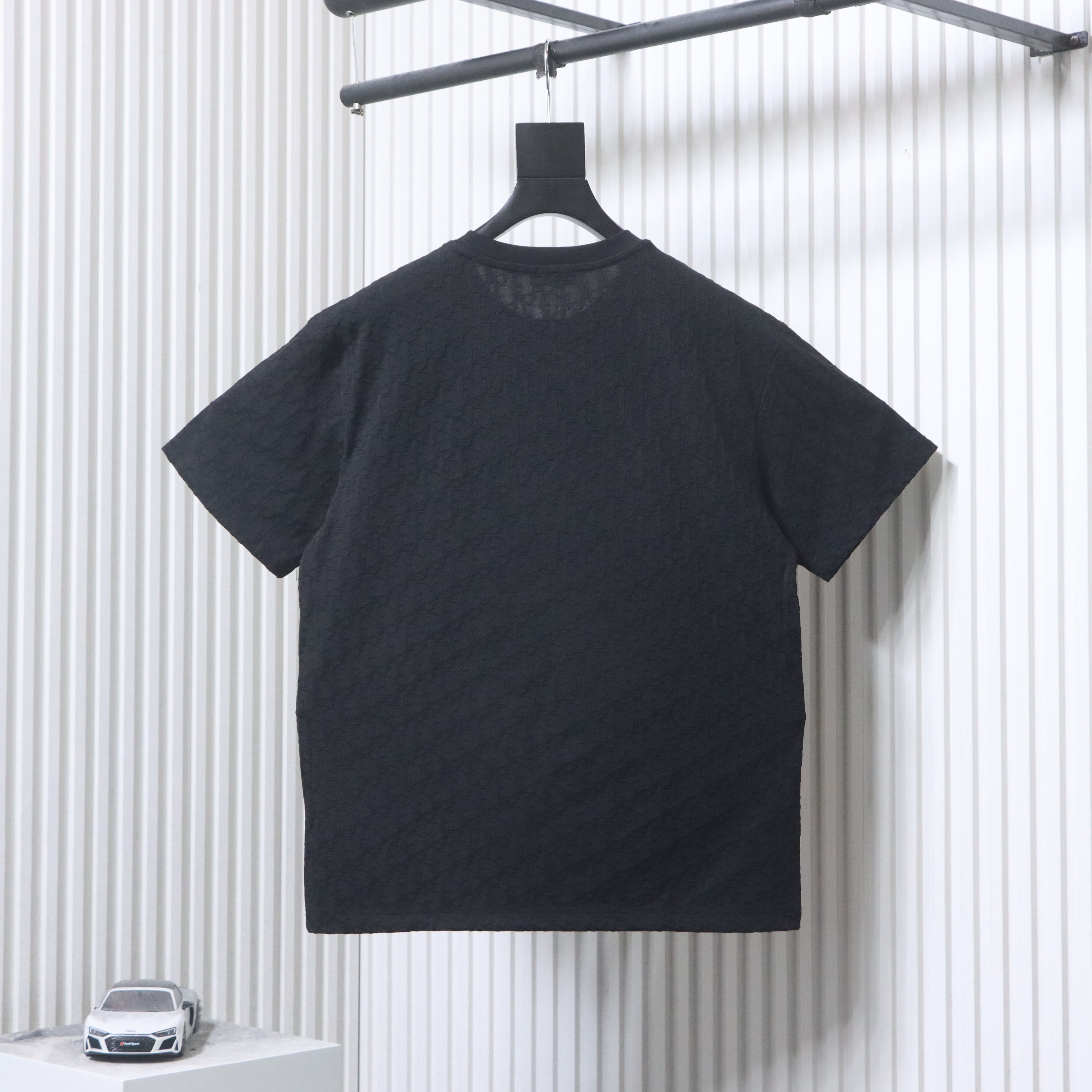 Dior All Over Monogram Jacquard Short Sleeve T-Shirt