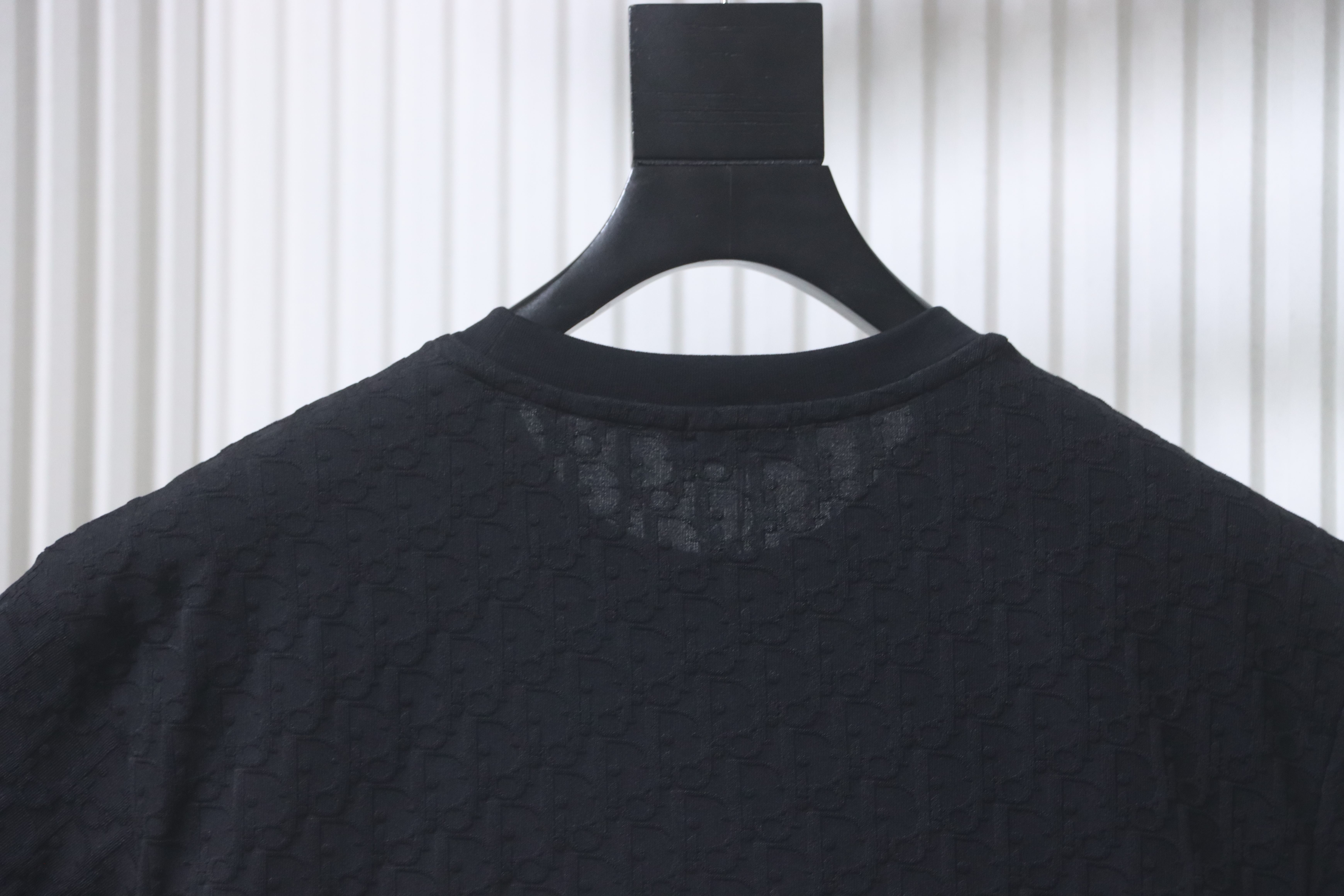 Dior All Over Monogram Jacquard Short Sleeve T-Shirt
