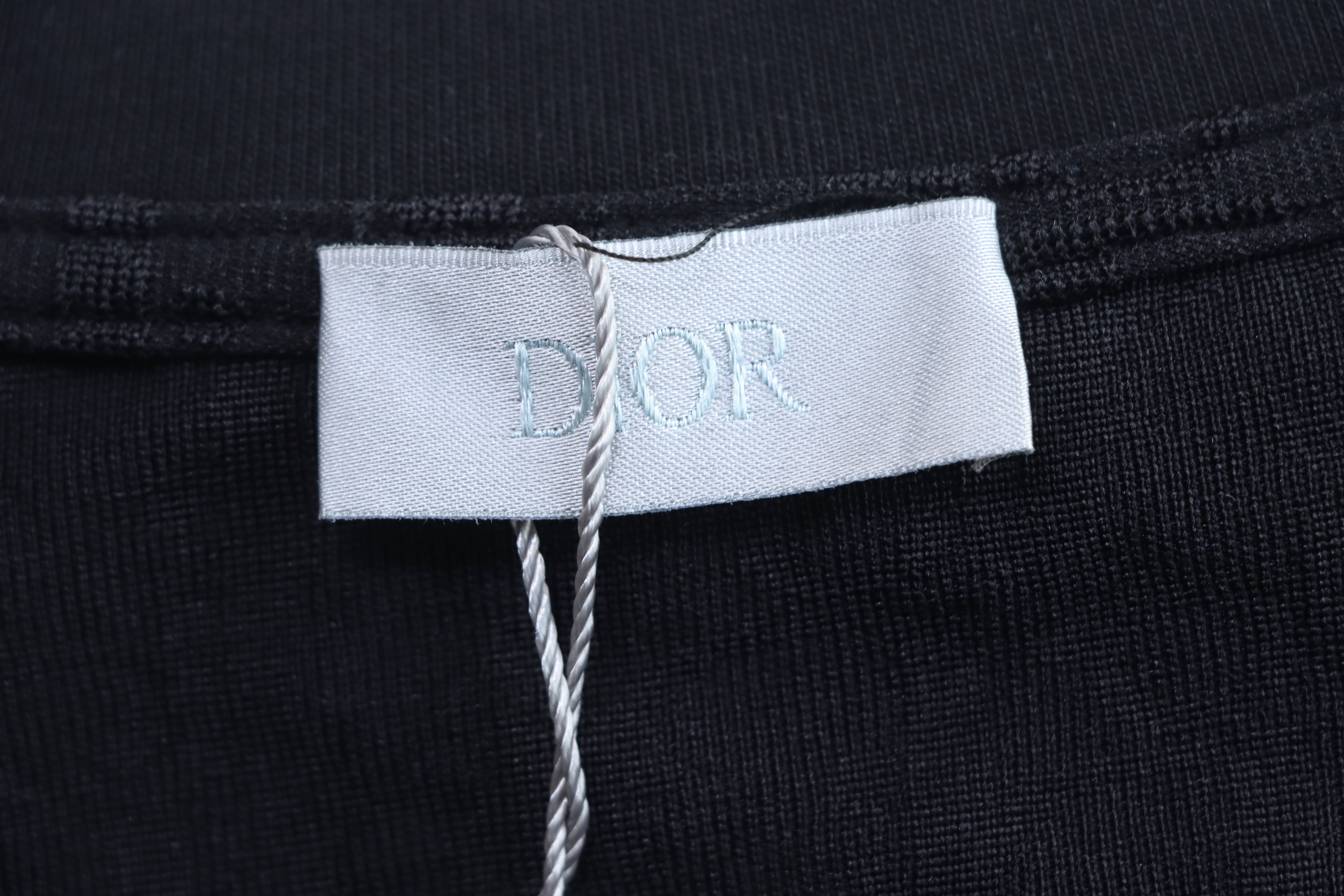 Dior All Over Monogram Jacquard Short Sleeve T-Shirt