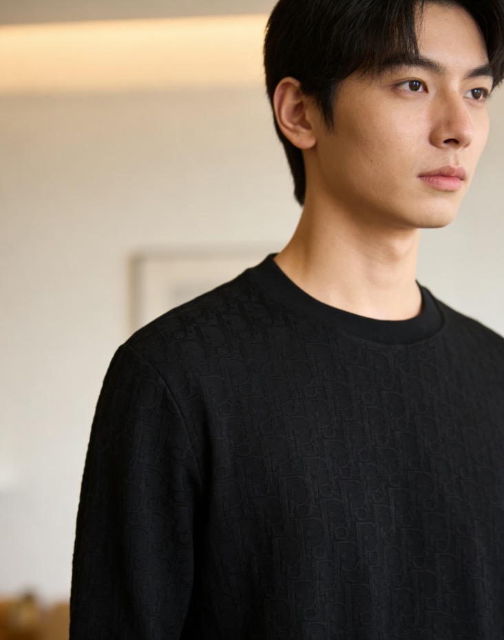 Dior All Over Monogram Jacquard Short Sleeve T-Shirt