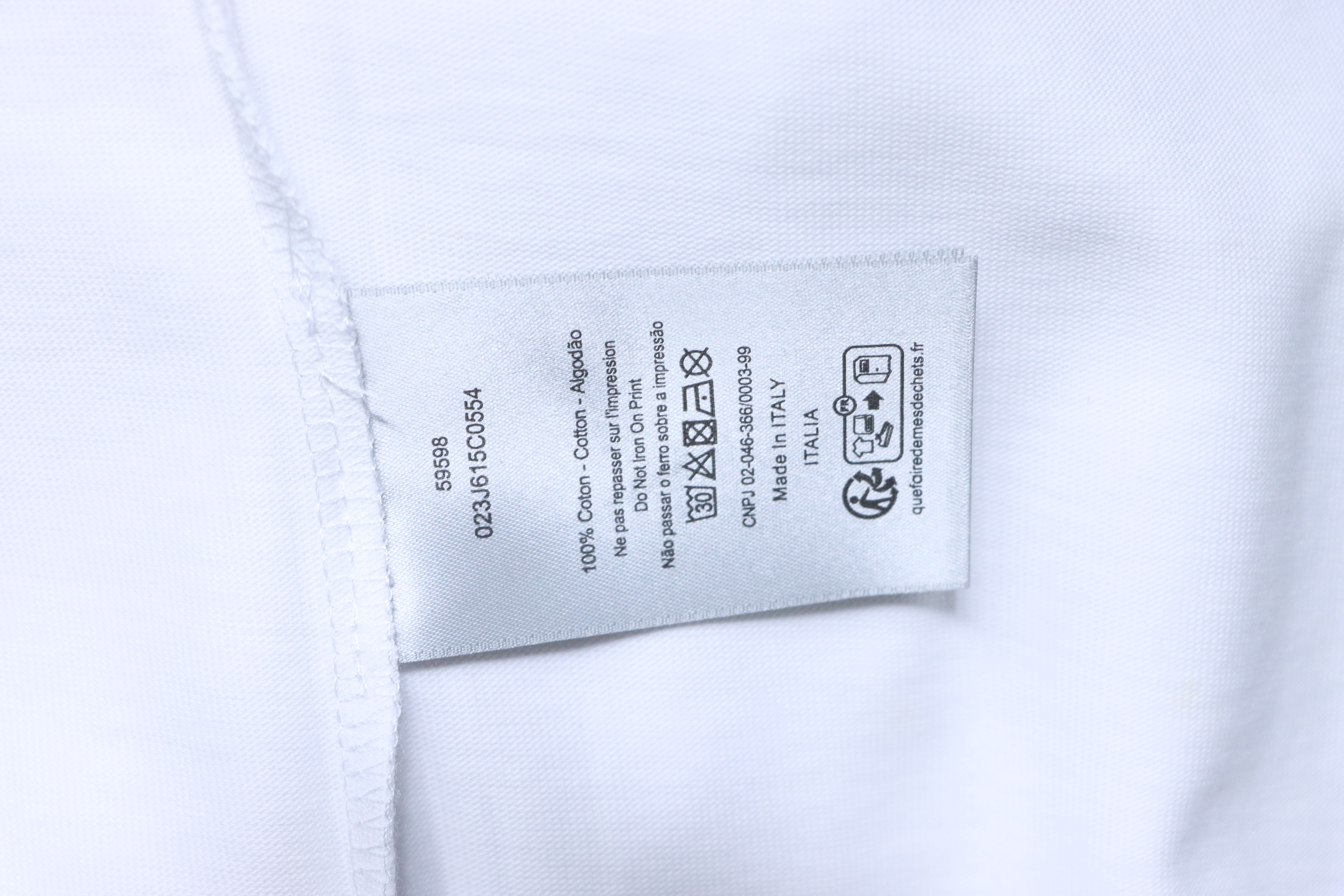 Dior CD 2025 New Year of the Snake Limited Embroidered Letter Short Sleeve T-Shirt