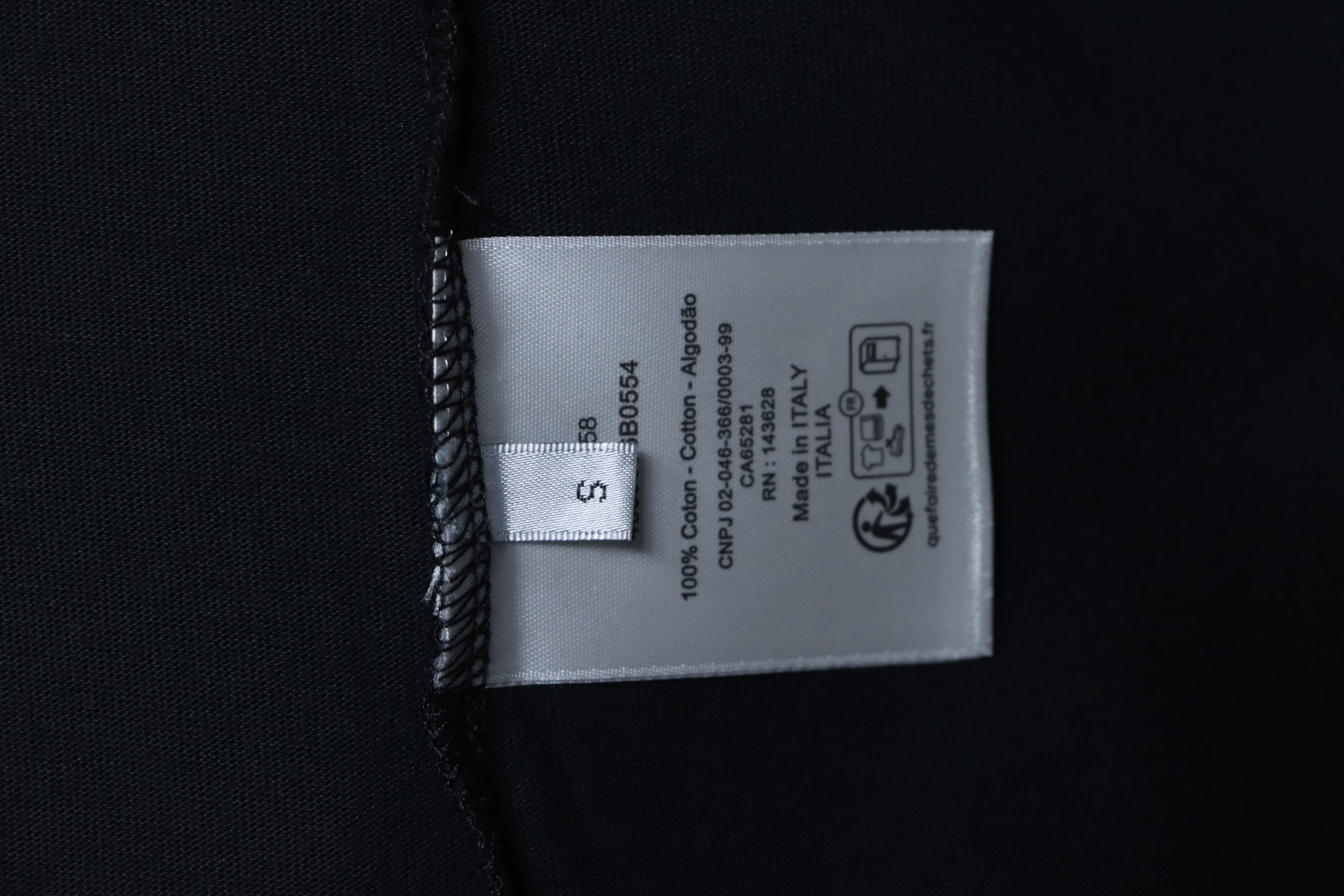 DIOR CD Clover Embroidered Short Sleeve T-Shirt