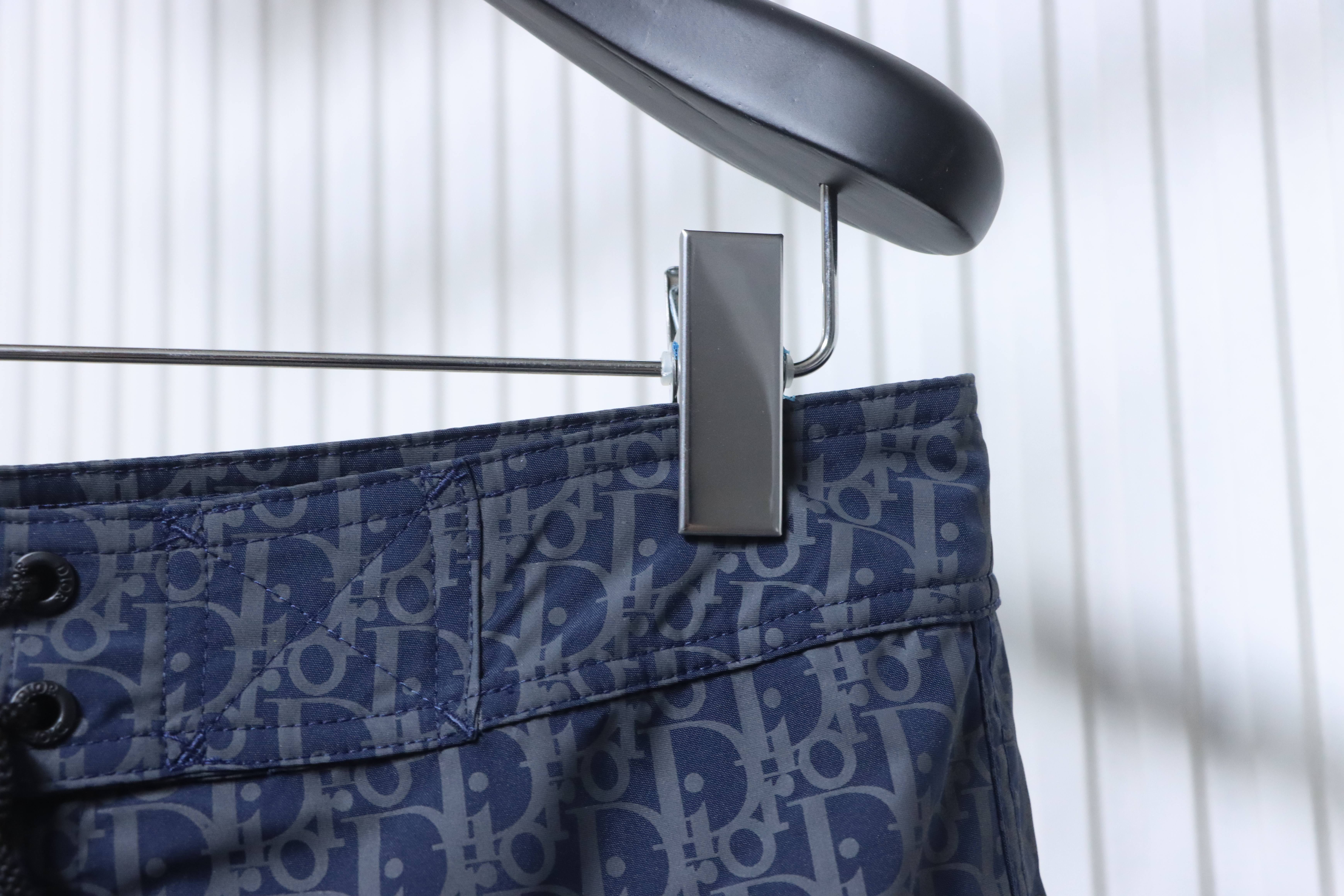 Dior CD Monogram Webbing Drawstring Shorts
