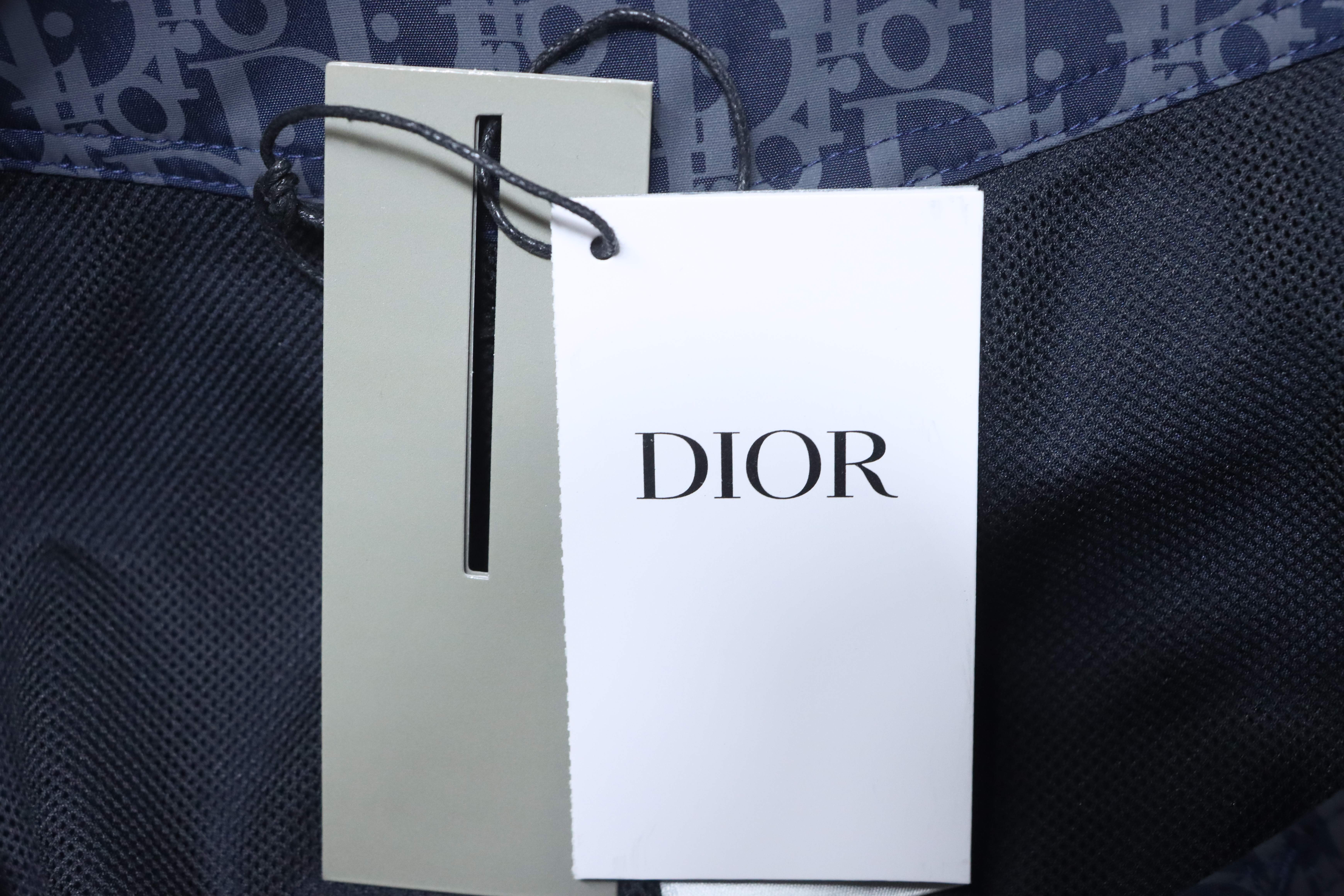 Dior CD Monogram Webbing Drawstring Shorts