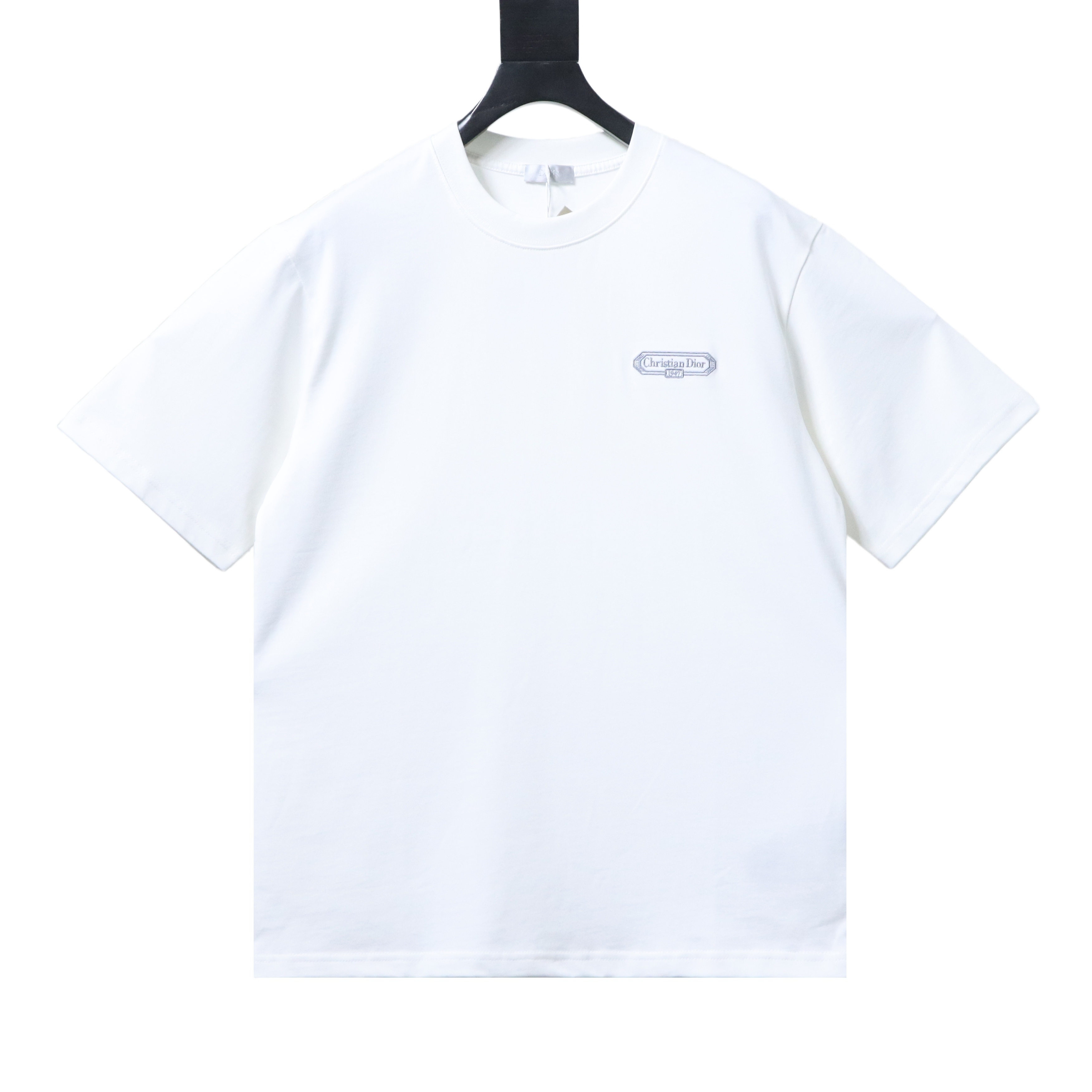 Dior Christian Chest Logo Badge Short Sleeve T-Shirt