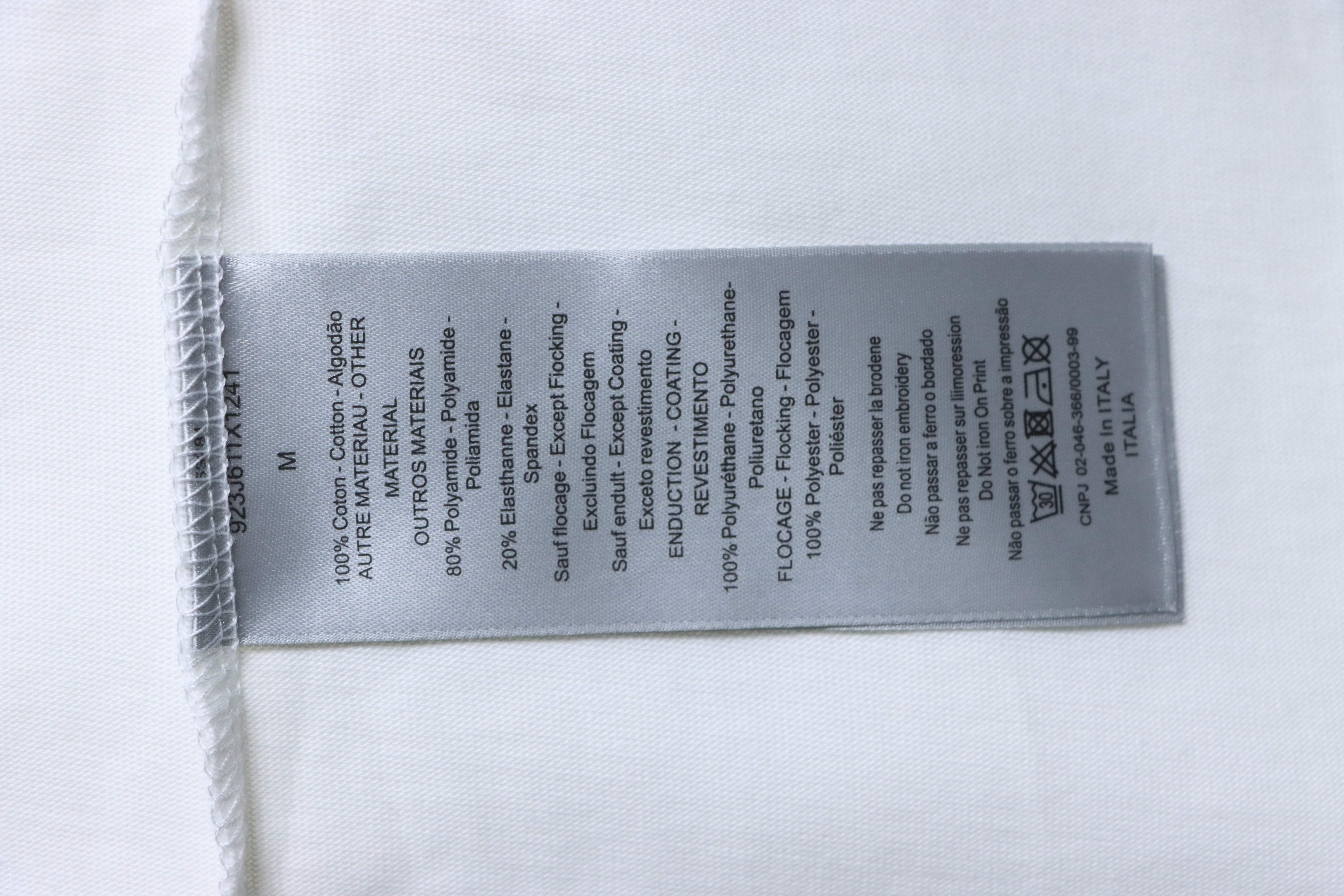 Dior Christian Chest Logo Badge Short Sleeve T-Shirt