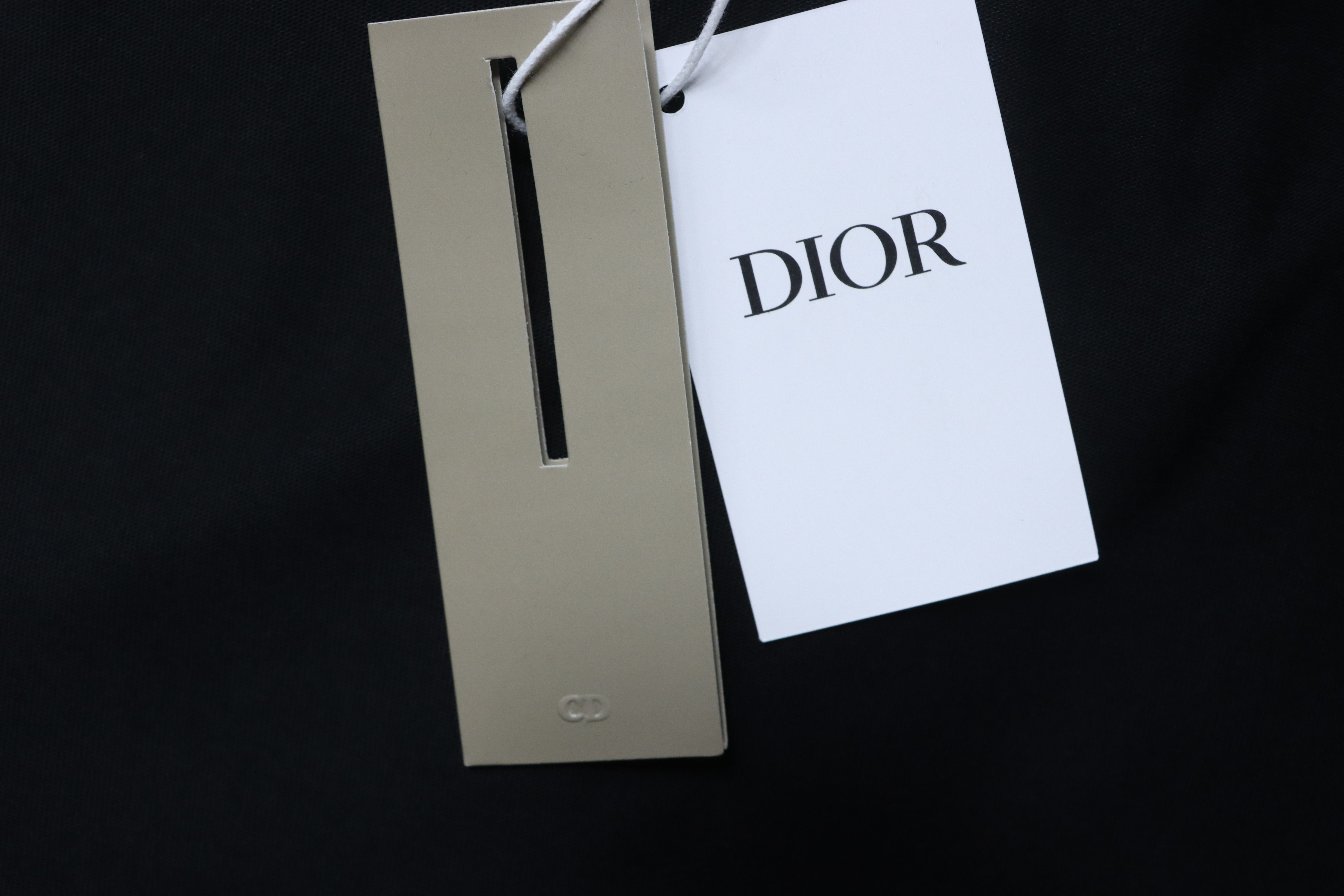 Dior Christian Chest Logo Badge Short Sleeve T-Shirt