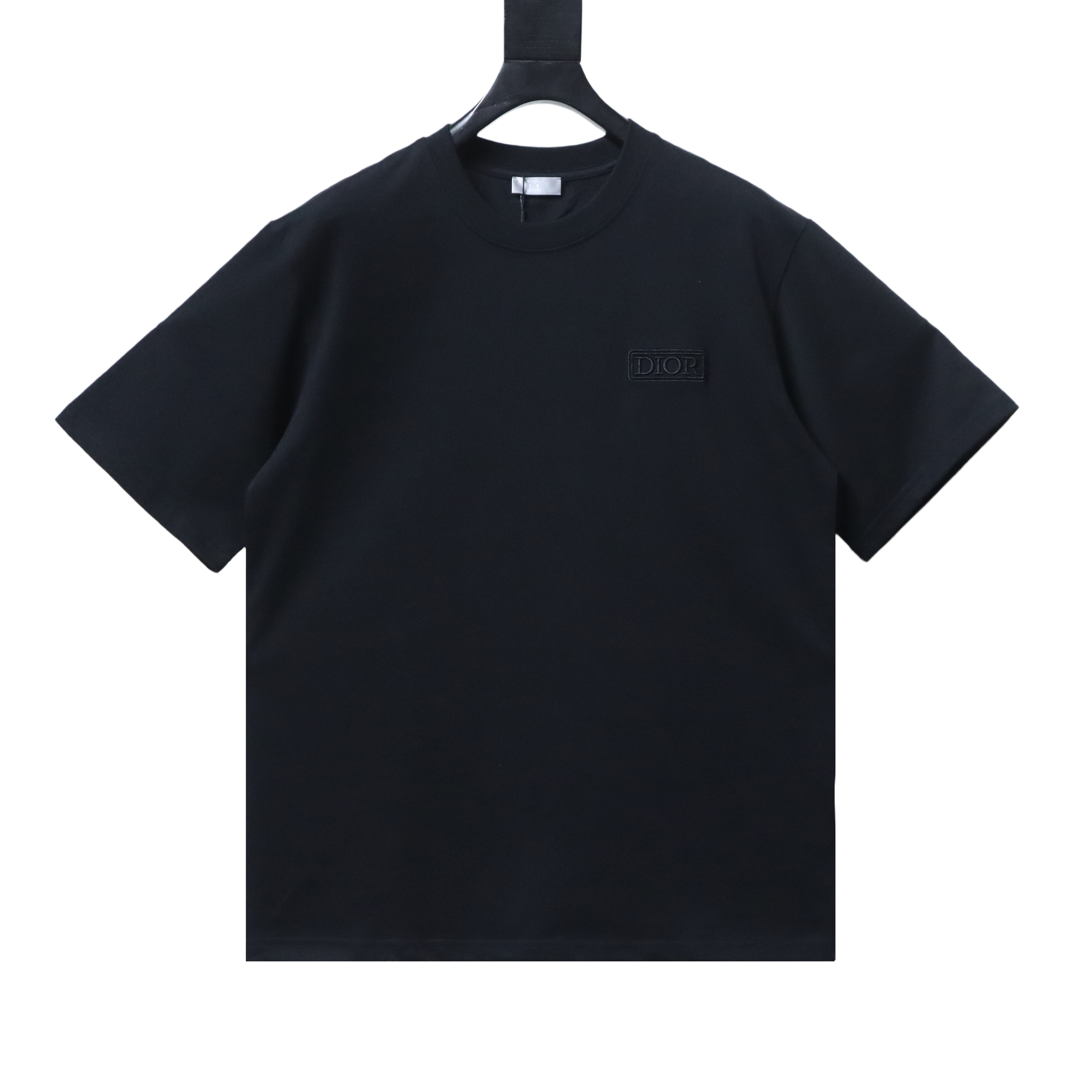 Dior Chest Square Logo Short Sleeve T-Shirt