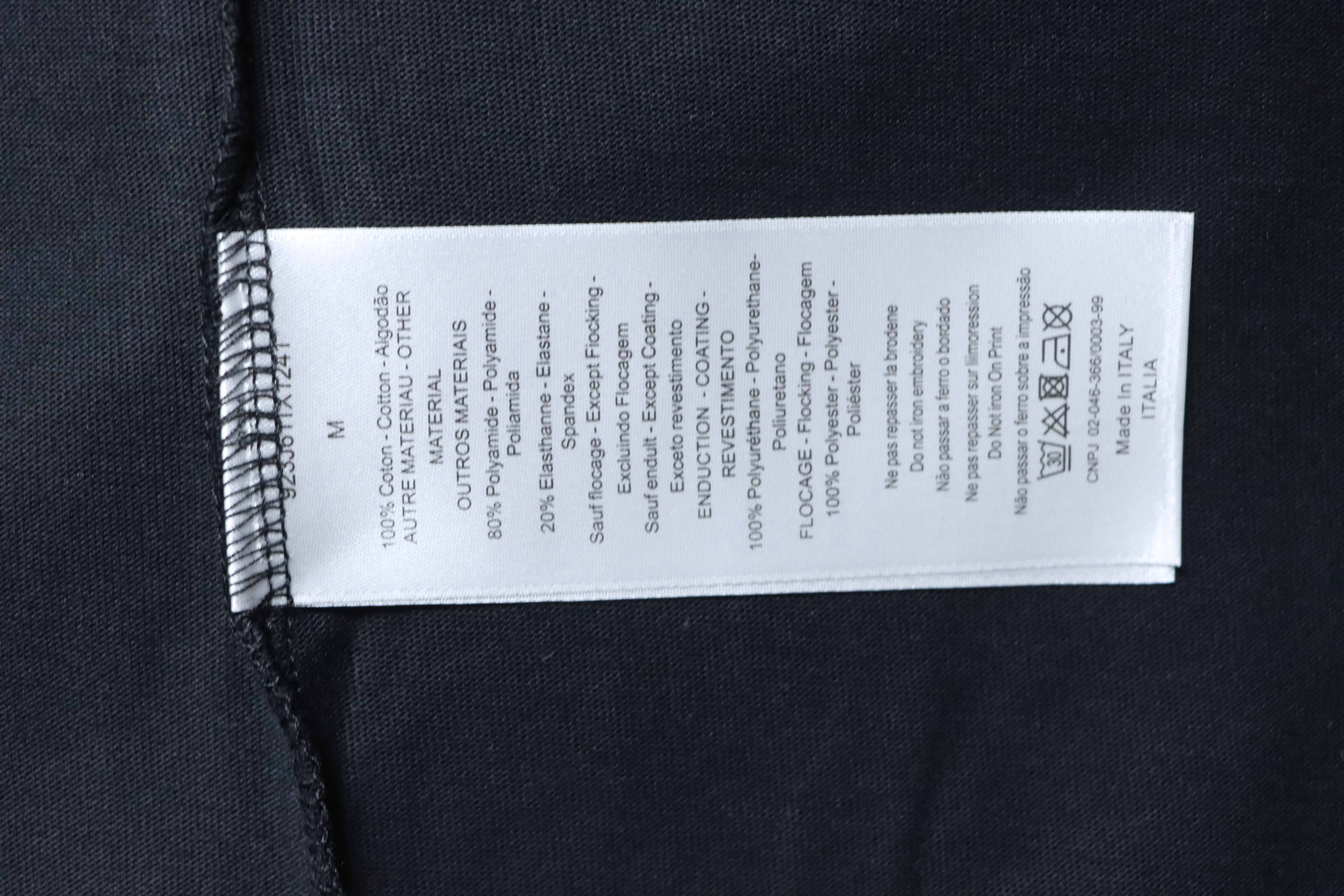 Dior Chest Square Logo Short Sleeve T-Shirt