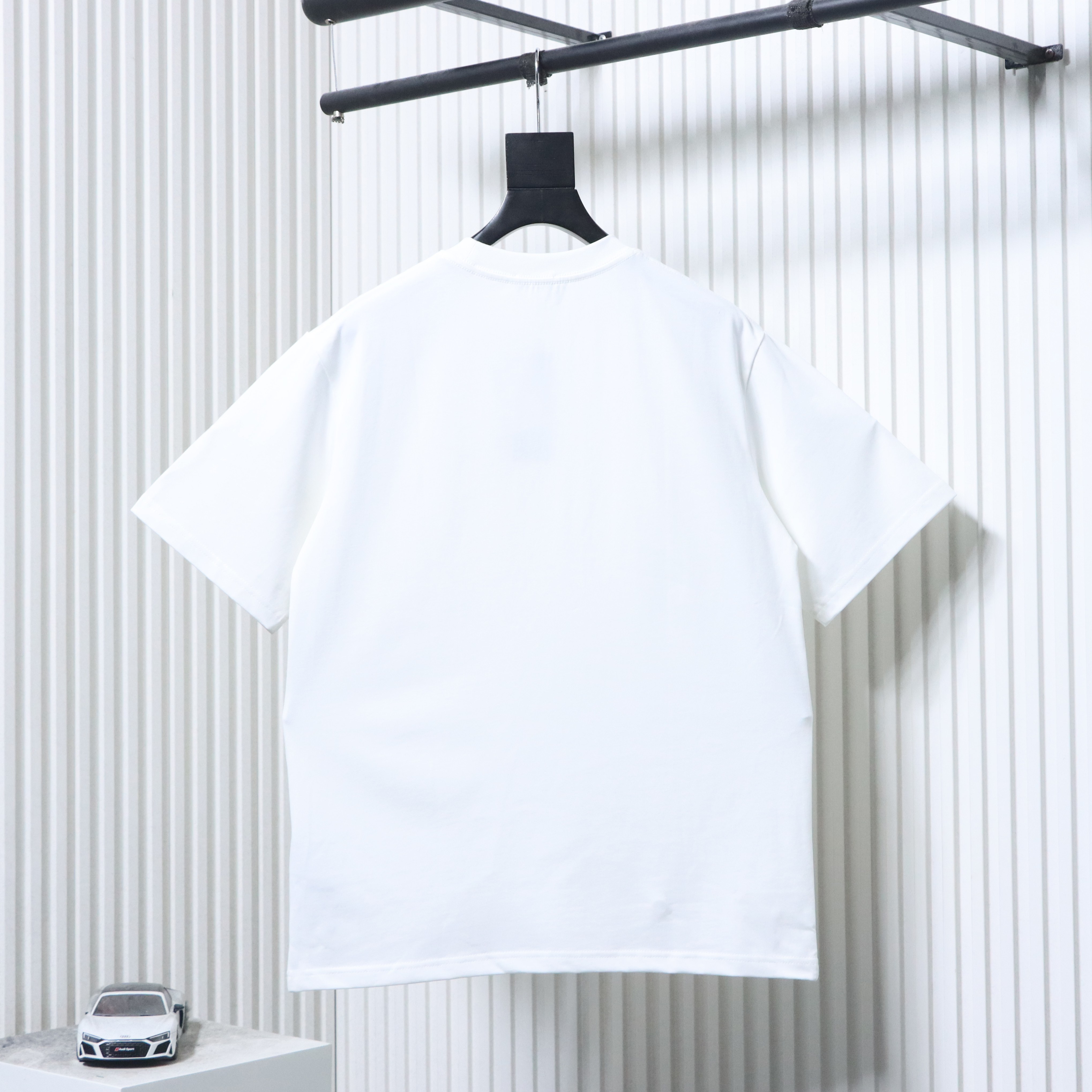 Dior Chest Square Logo Short Sleeve T-Shirt