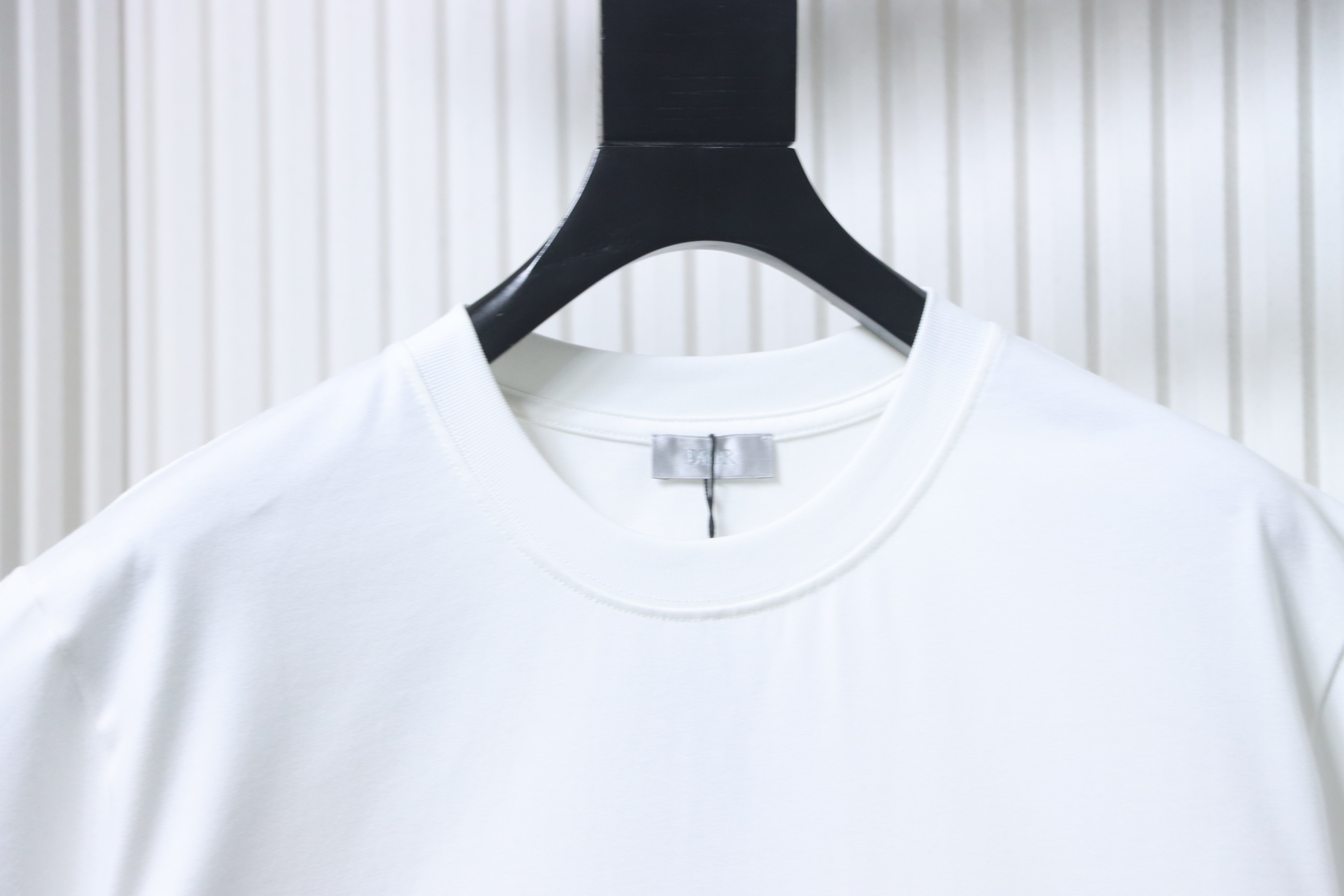 Dior Classic Front Back Letter Short Sleeve T-Shirt