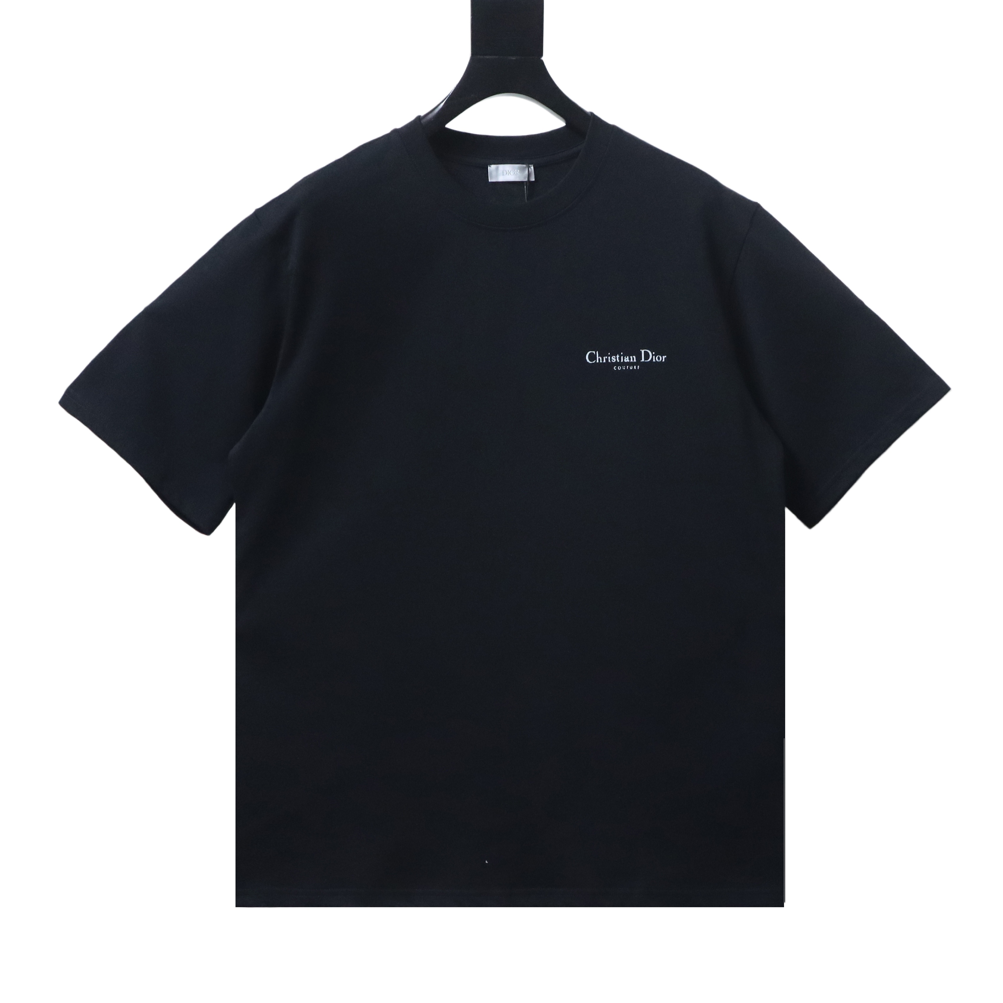 Dior Classic Front Back Letter Short Sleeve T-Shirt