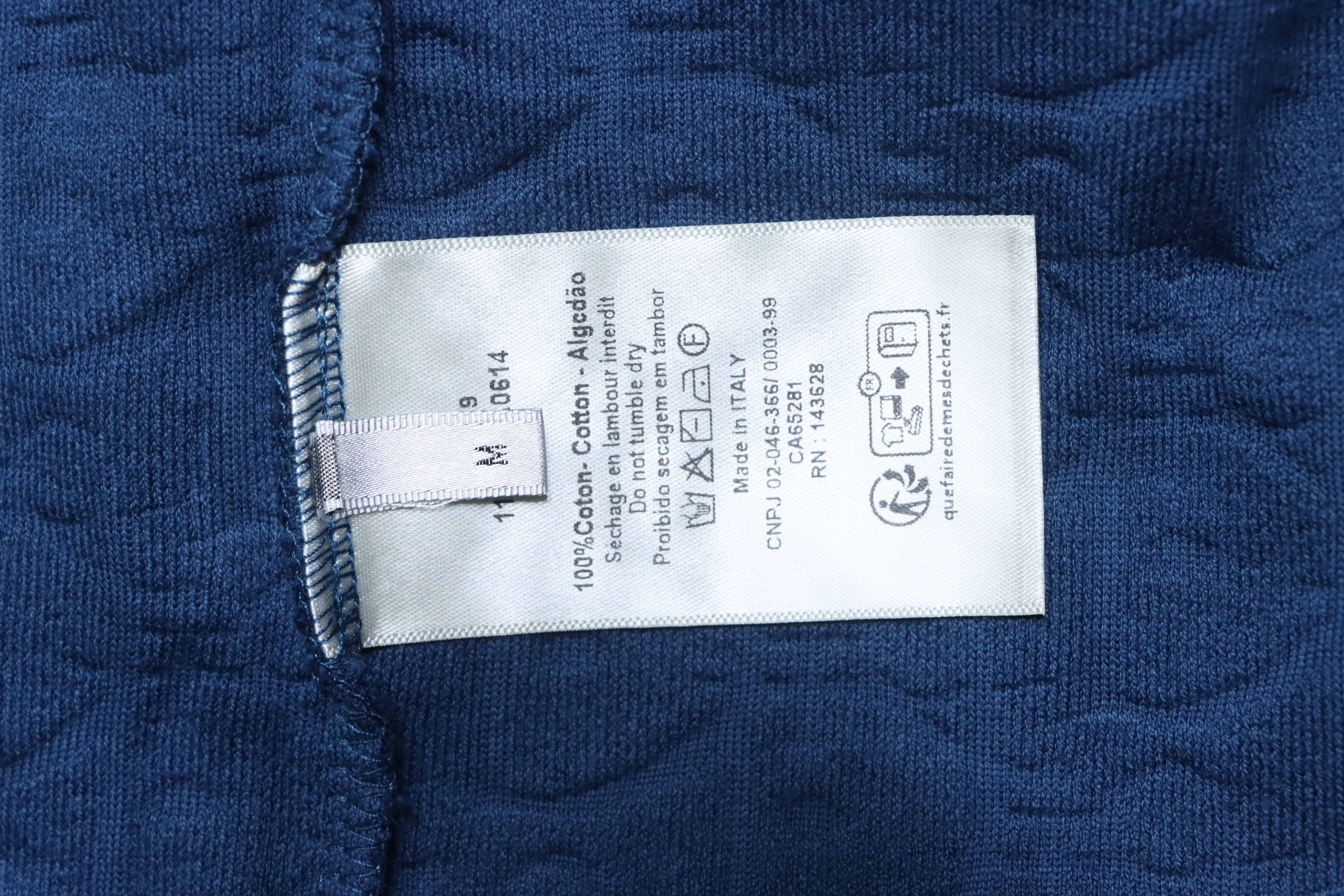 Dior Classic Monogram Subtle Pattern Terry Short Sleeve T-Shirt