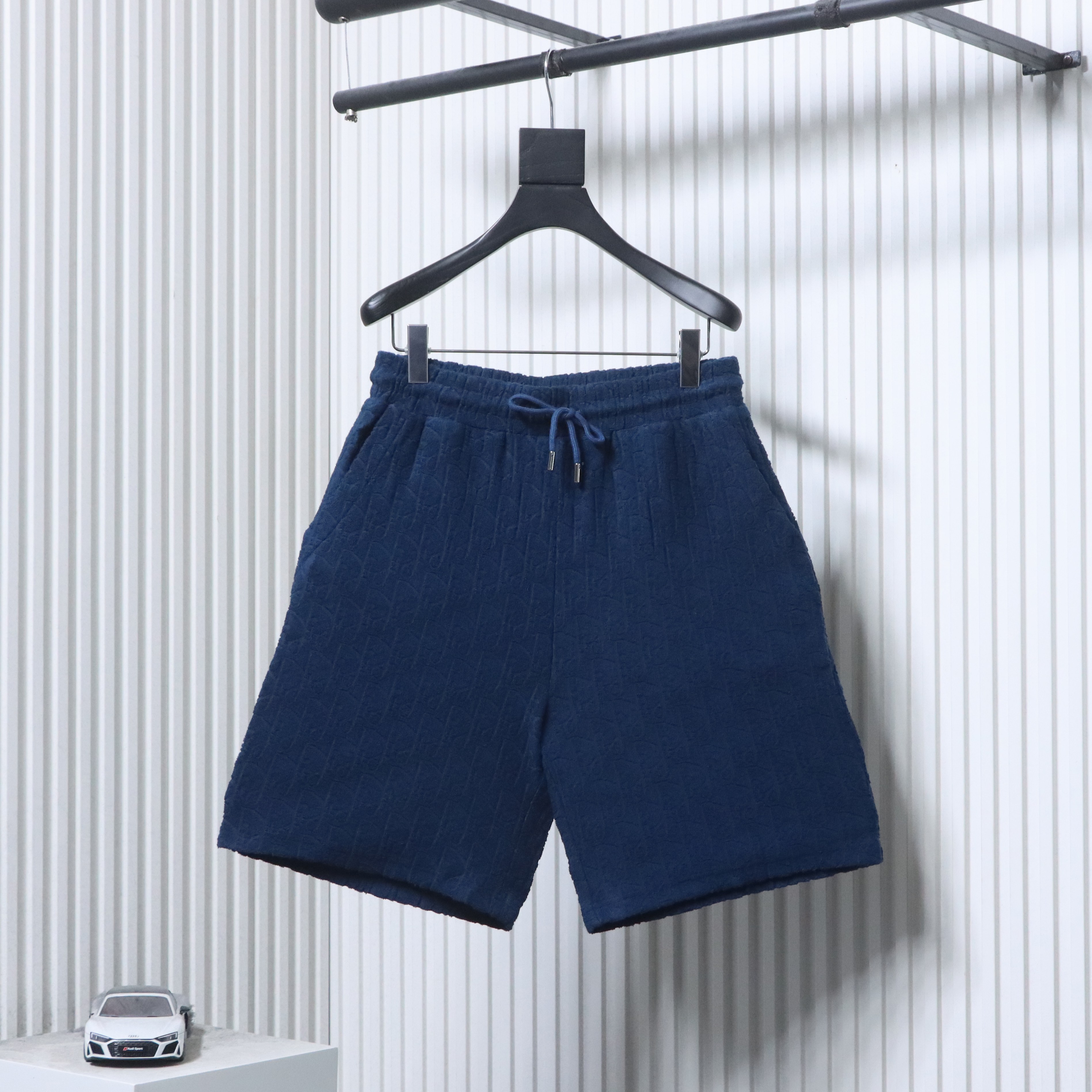 Dior Classic Monogram Subtle Pattern Terry Shorts