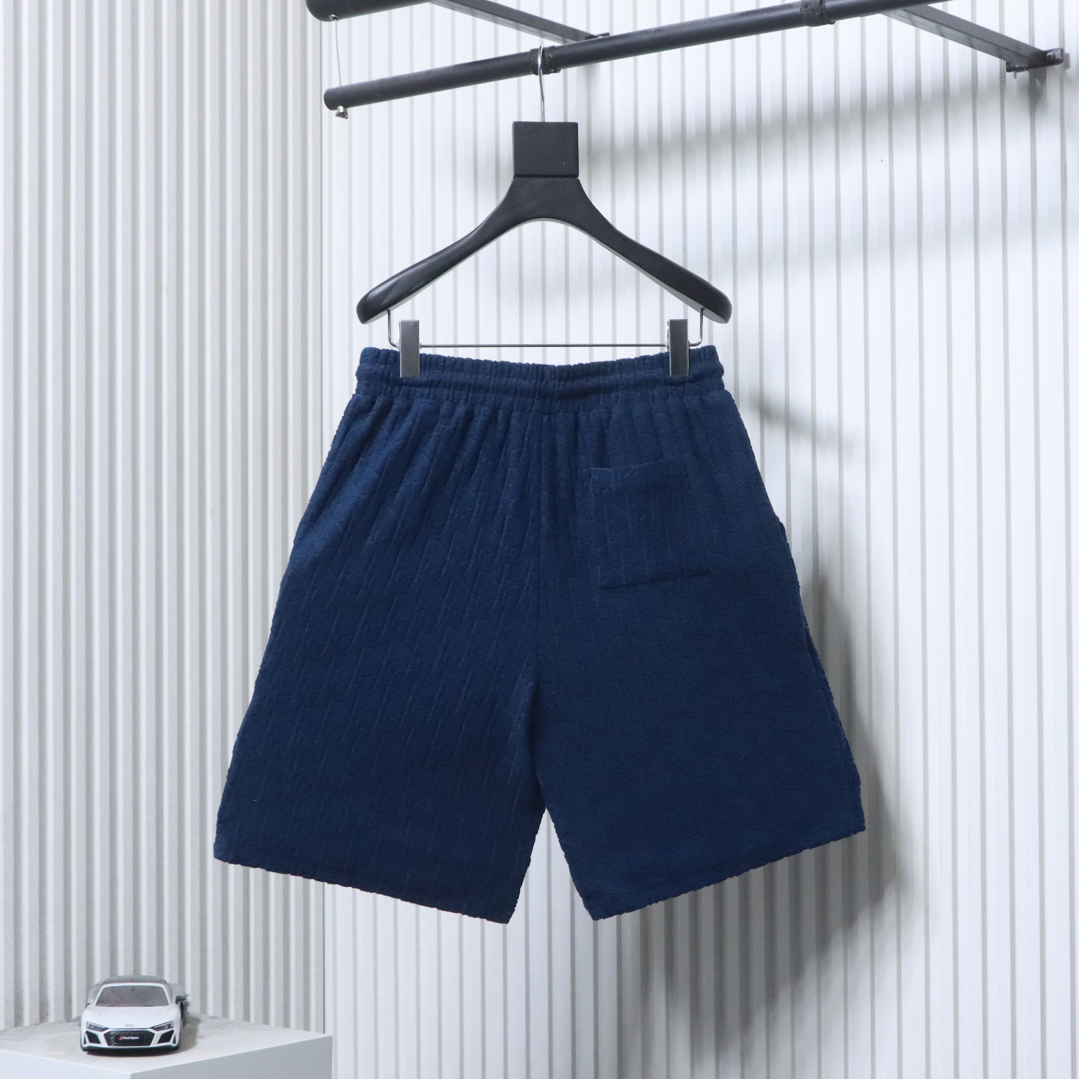 Dior Classic Monogram Subtle Pattern Terry Shorts
