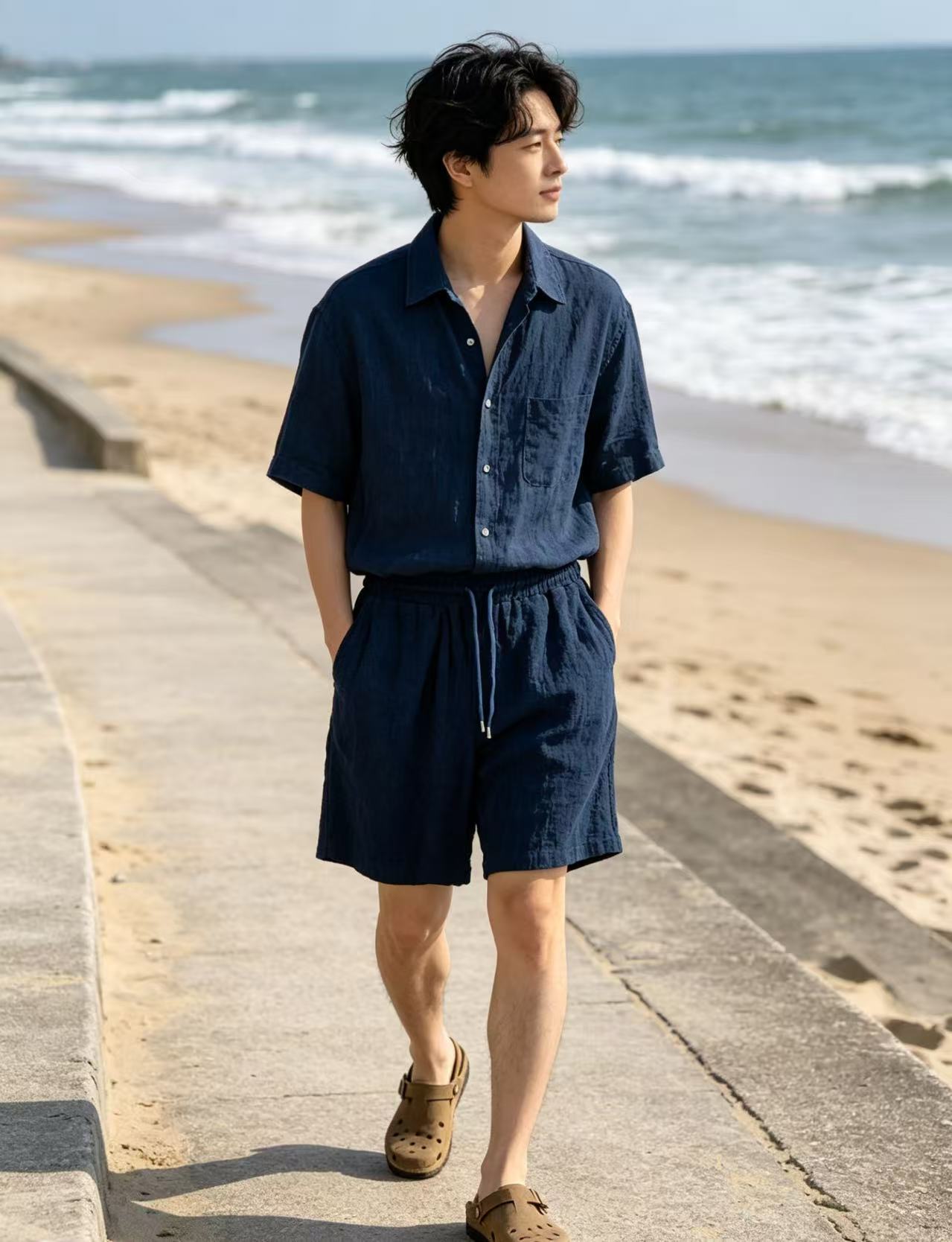 Dior Classic Monogram Subtle Pattern Terry Shorts