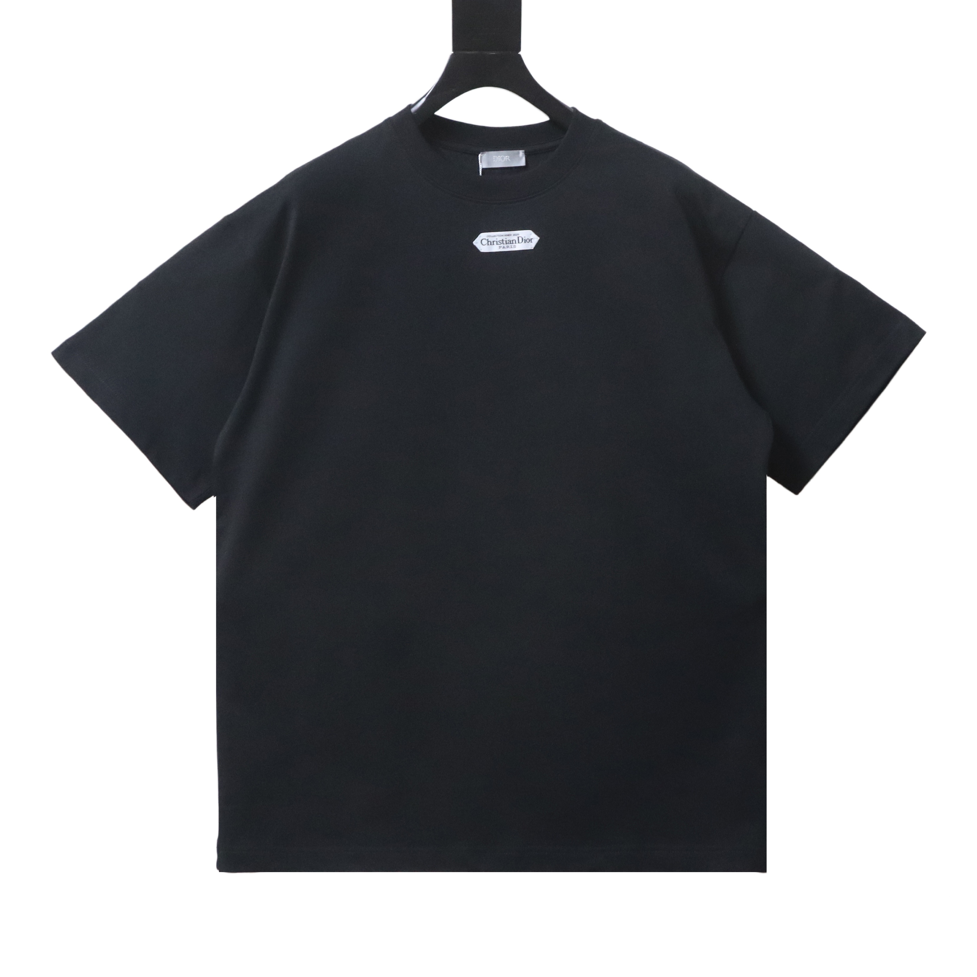 Dior Collar Tag Letter Short Sleeve T-Shirt