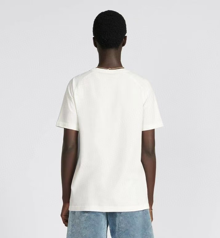 Dior Dior by ERL Collab Embroidered Short Sleeve T-Shirt