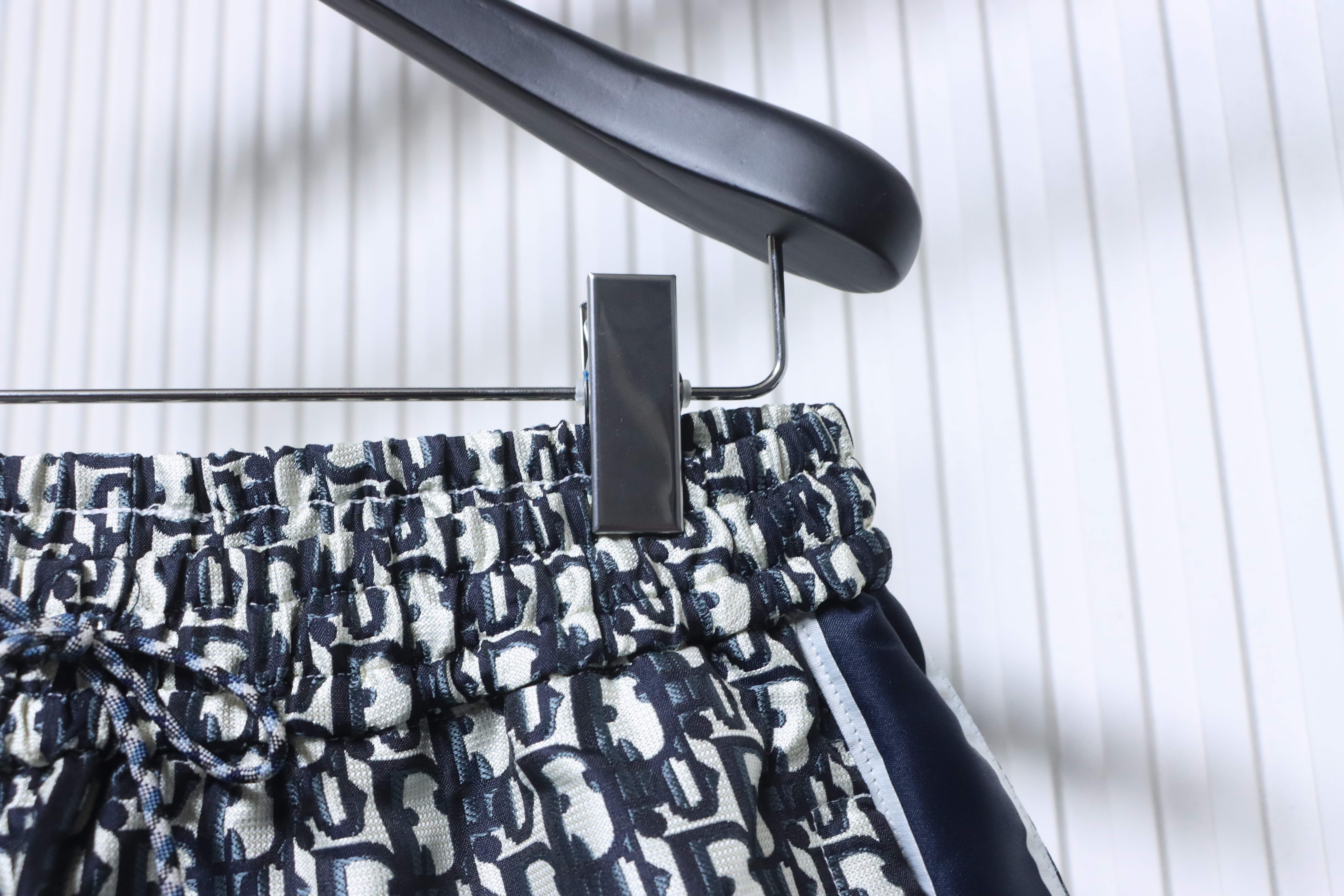 Dior Monogram All Over Print Side Webbing Shorts