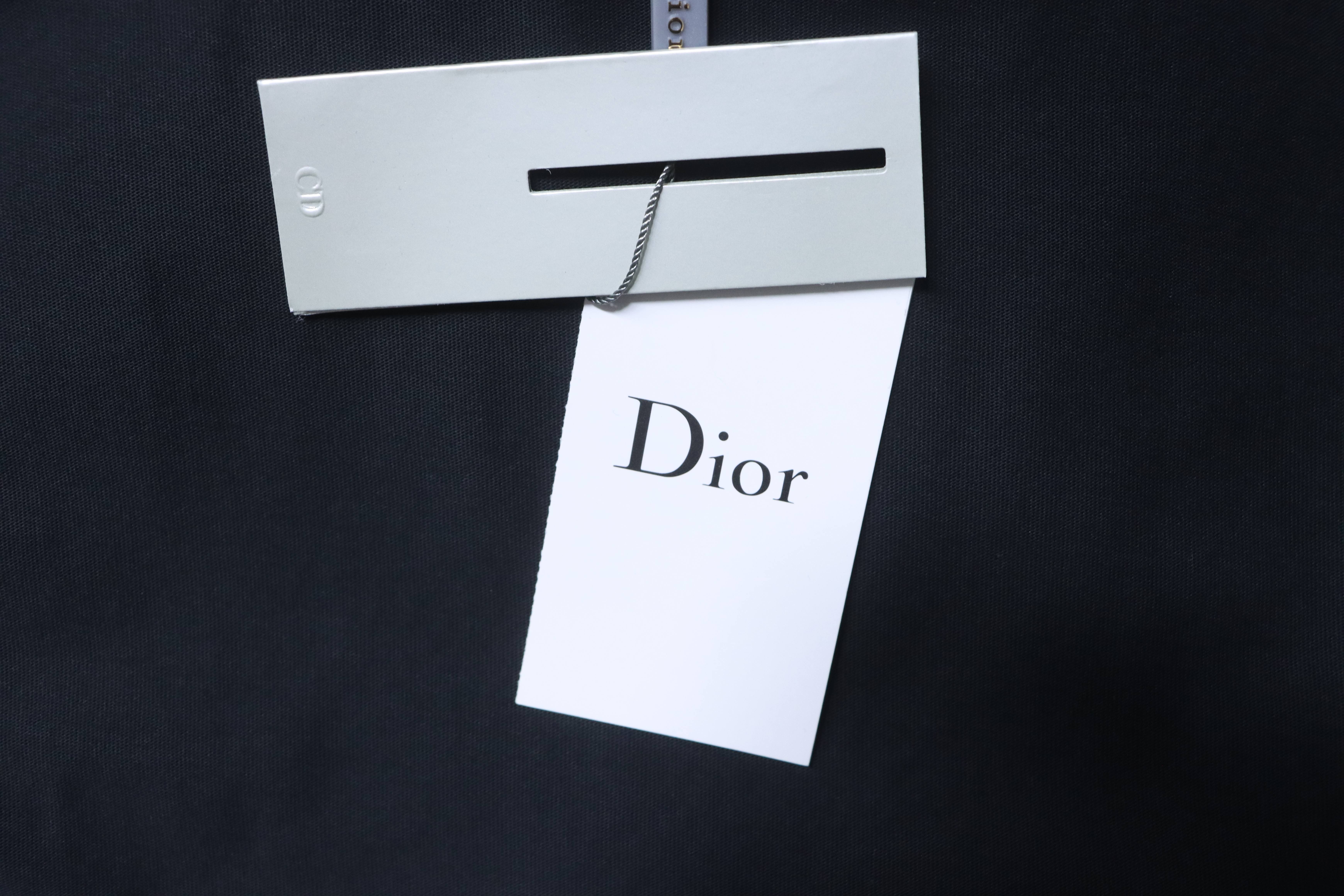 Dior Monogram CD Letter Patch Short Sleeve T-Shirt