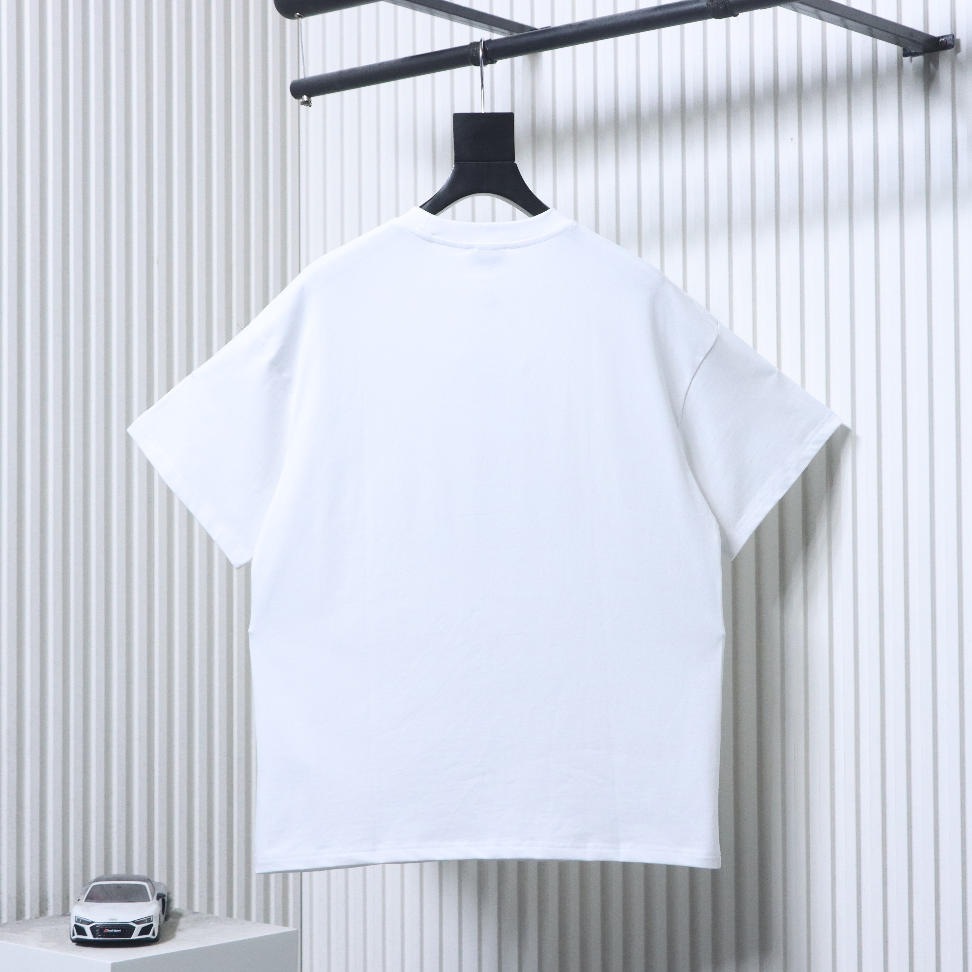 Dior Monogram Patch Embroidered Short Sleeve T-Shirt