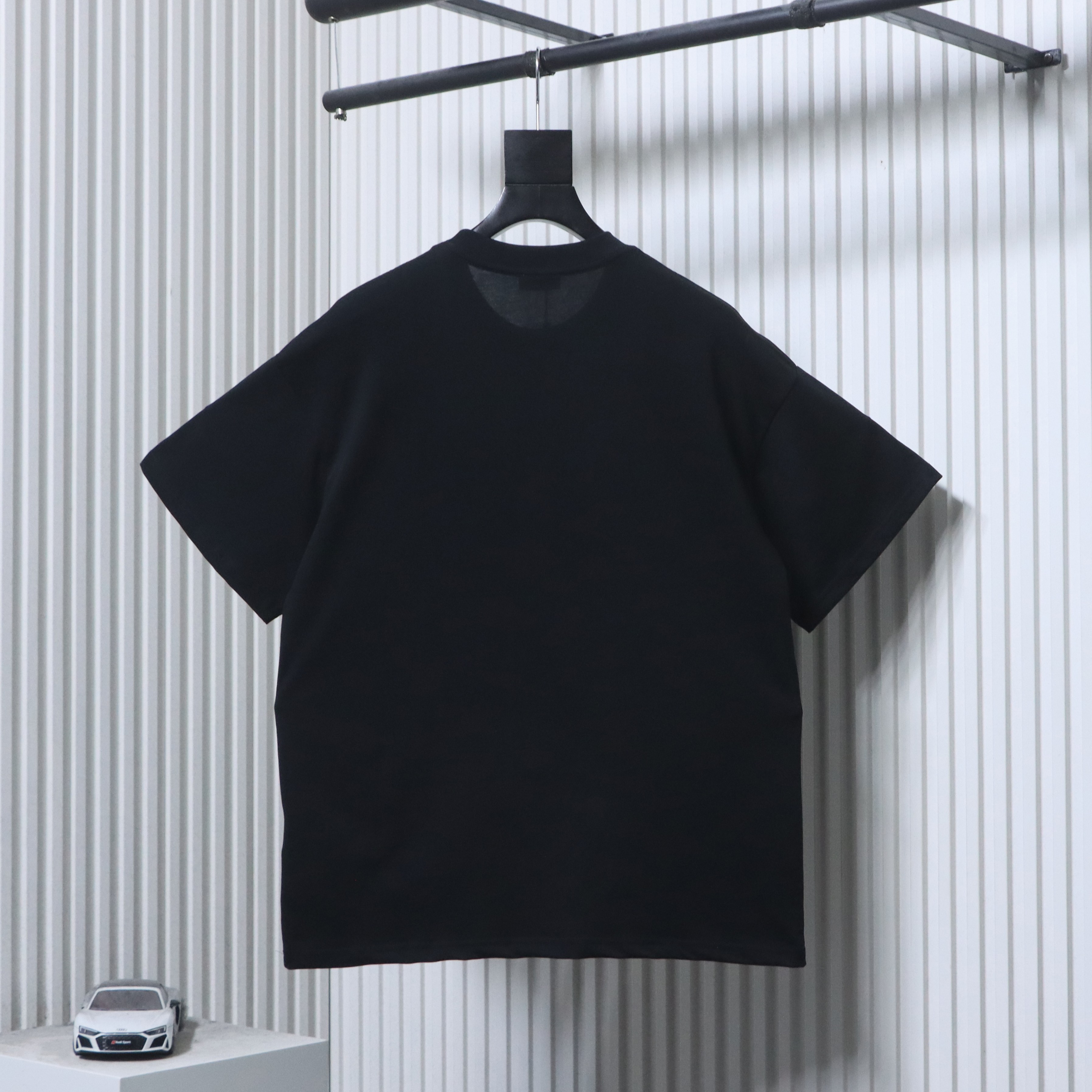 Dior Monogram Patch Embroidered Short Sleeve T-Shirt