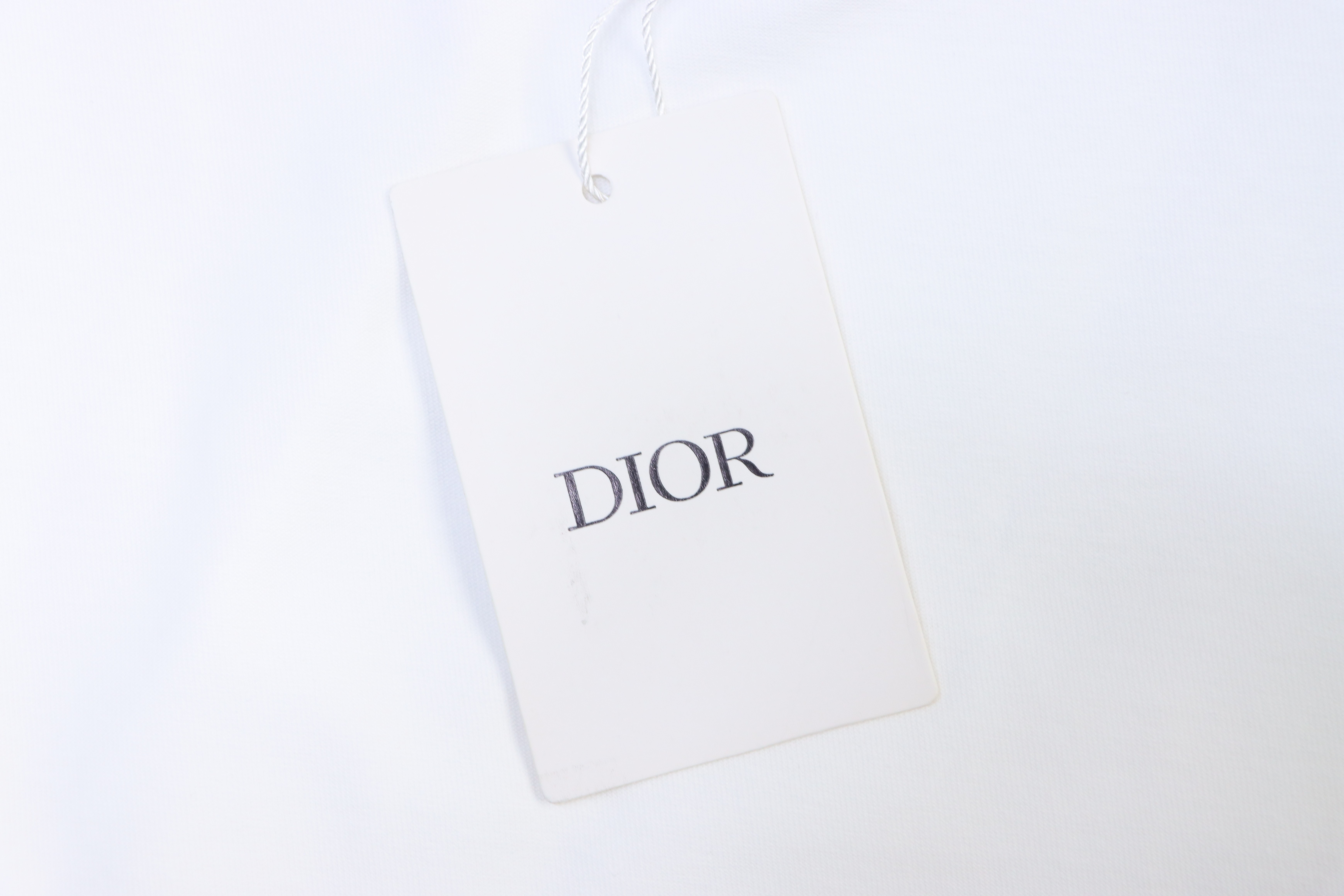 Dior Patch Embroidered Short Sleeve T-Shirt