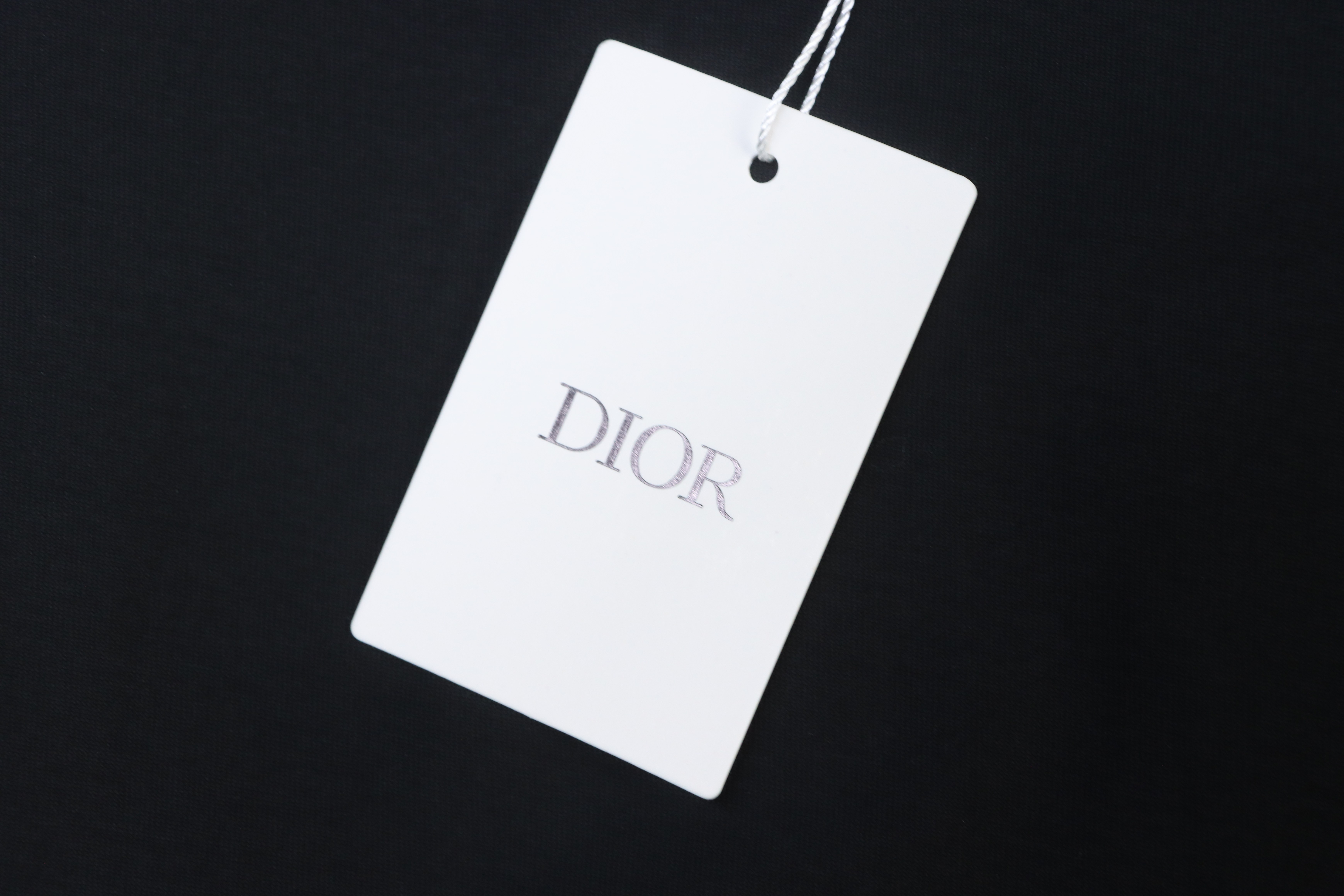 Dior Patch Embroidered Short Sleeve T-Shirt