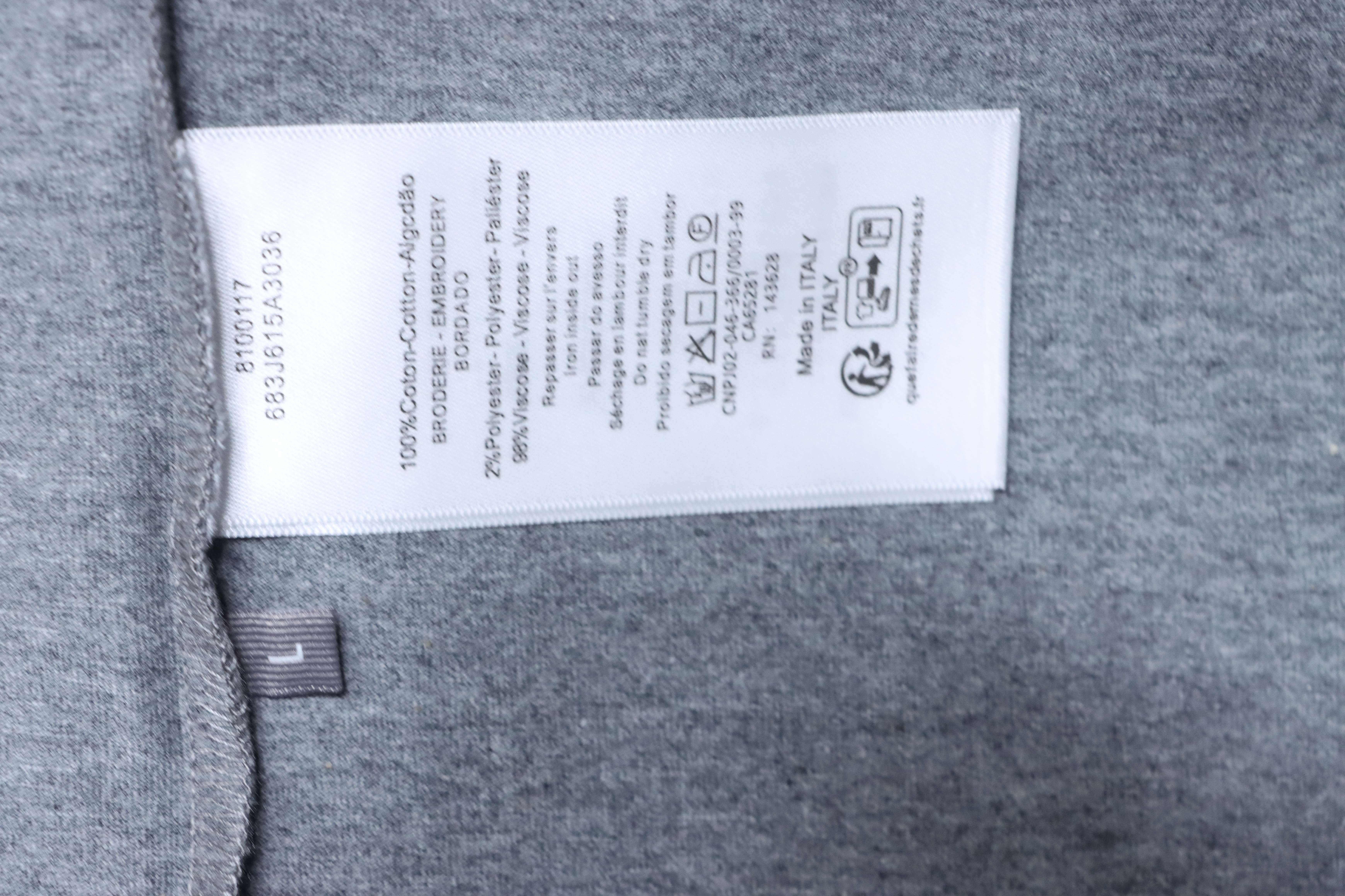 Dior Year of the Horse Embroidered Pony Short Sleeve T-Shirt