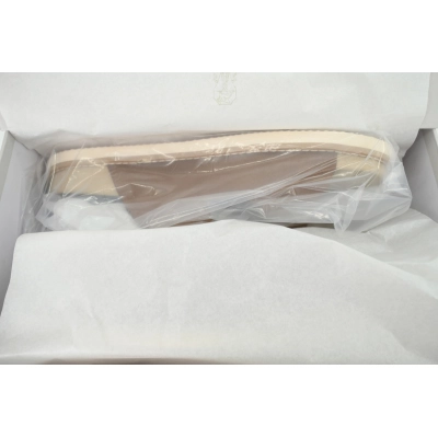 Cucinelli Suede Slide Sandals Brown Brunello 1 02