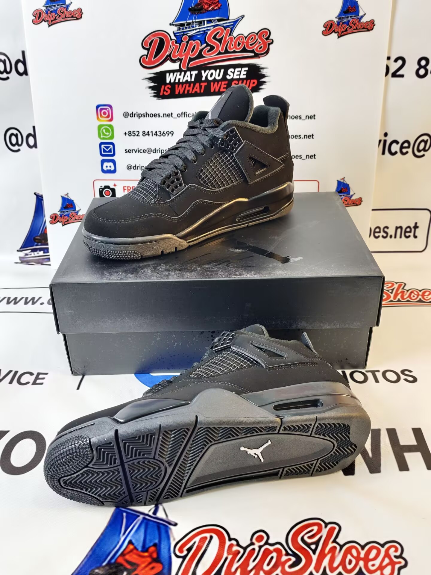 Air Jordan 4 Retro Black Cat CU1110-010 