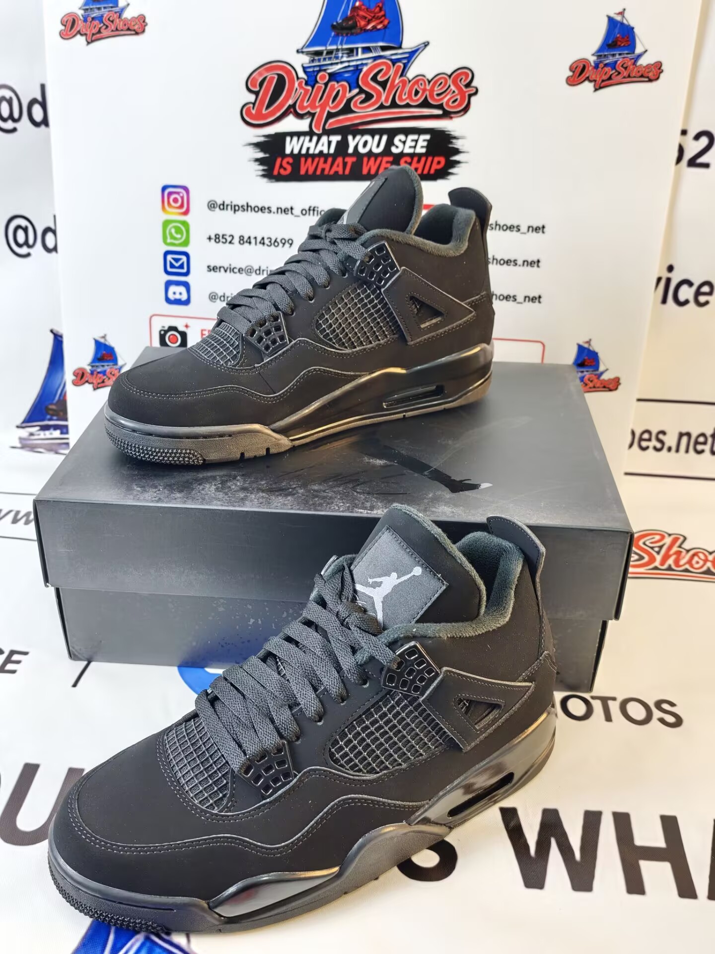 Air Jordan 4 Retro Black Cat CU1110-010 
